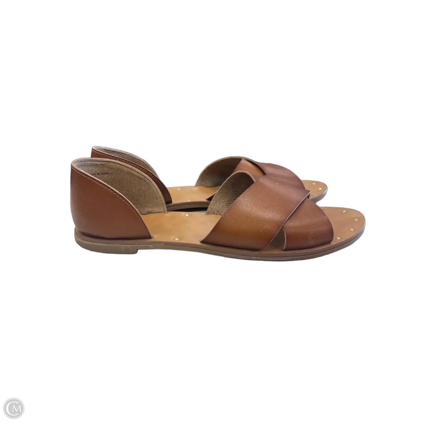 Sandals Flats By Merona In Brown, Size: 10