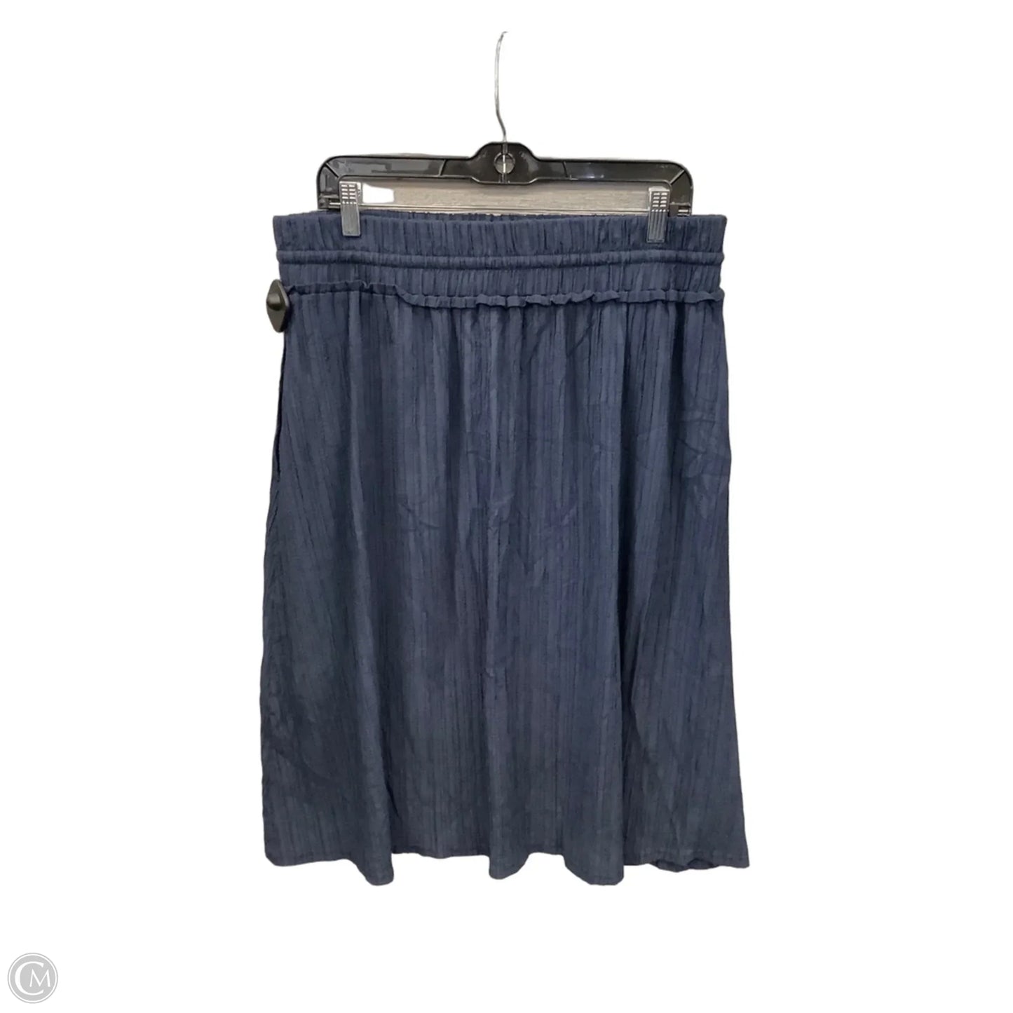 Skirt Midi By Ava James In Navy, Size: 14
