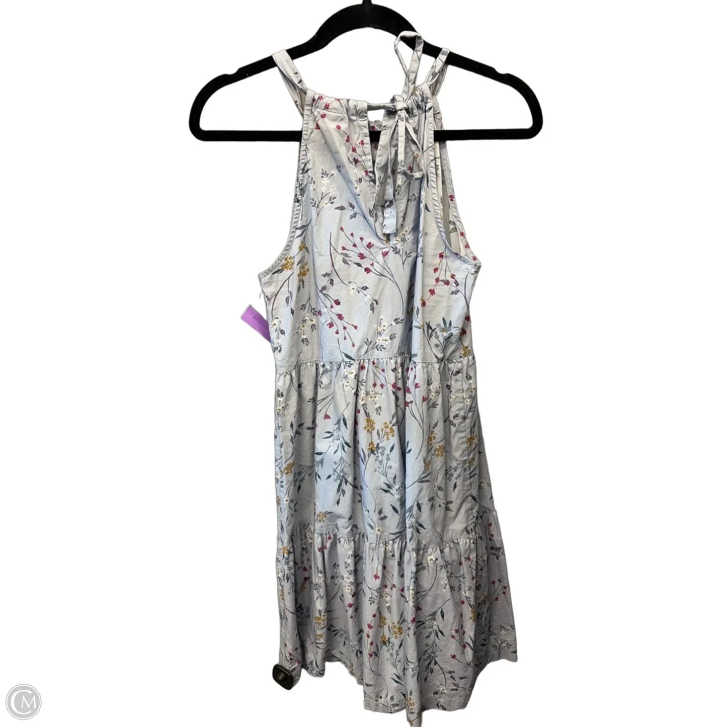 Dress Casual Midi By A New Day In Blue, Size: Xs