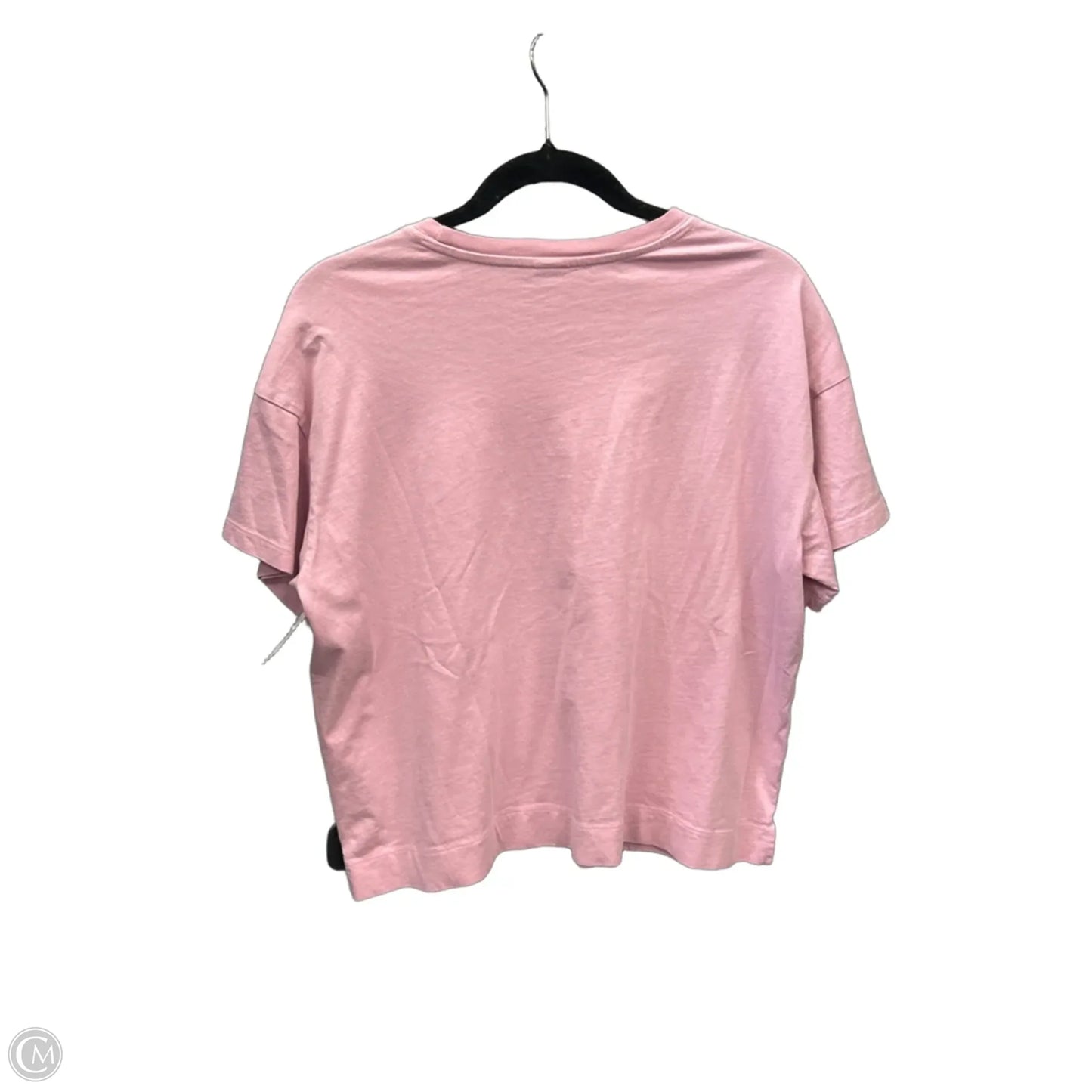 Top Short Sleeve Basic By Old Navy In Pink, Size: L
