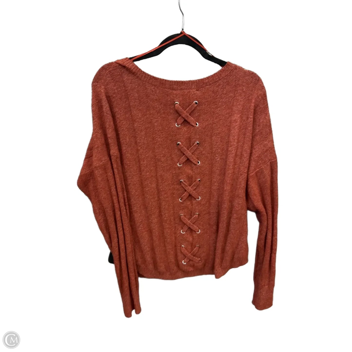 Sweater By Pink Republic In Bronze, Size: Xl
