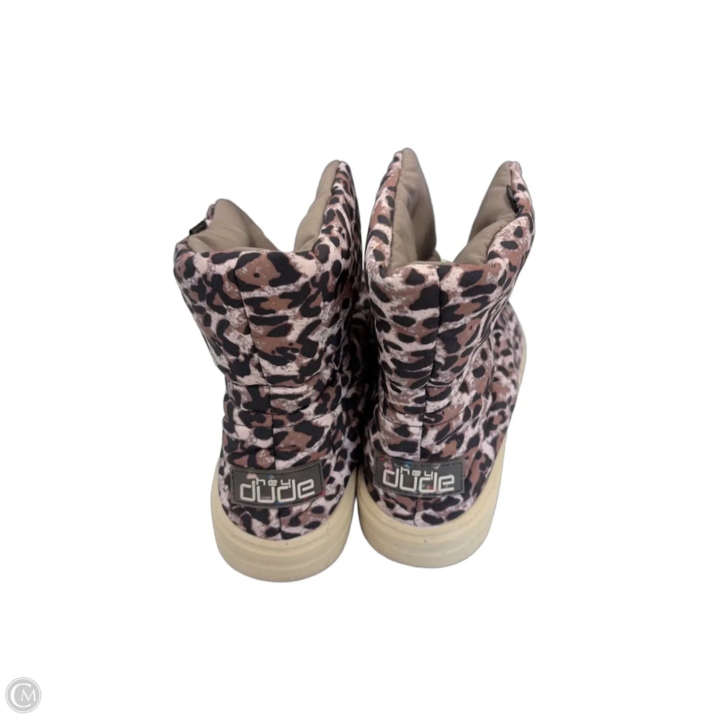 Boots Snow By Hey Dude In Animal Print, Size: 6.5