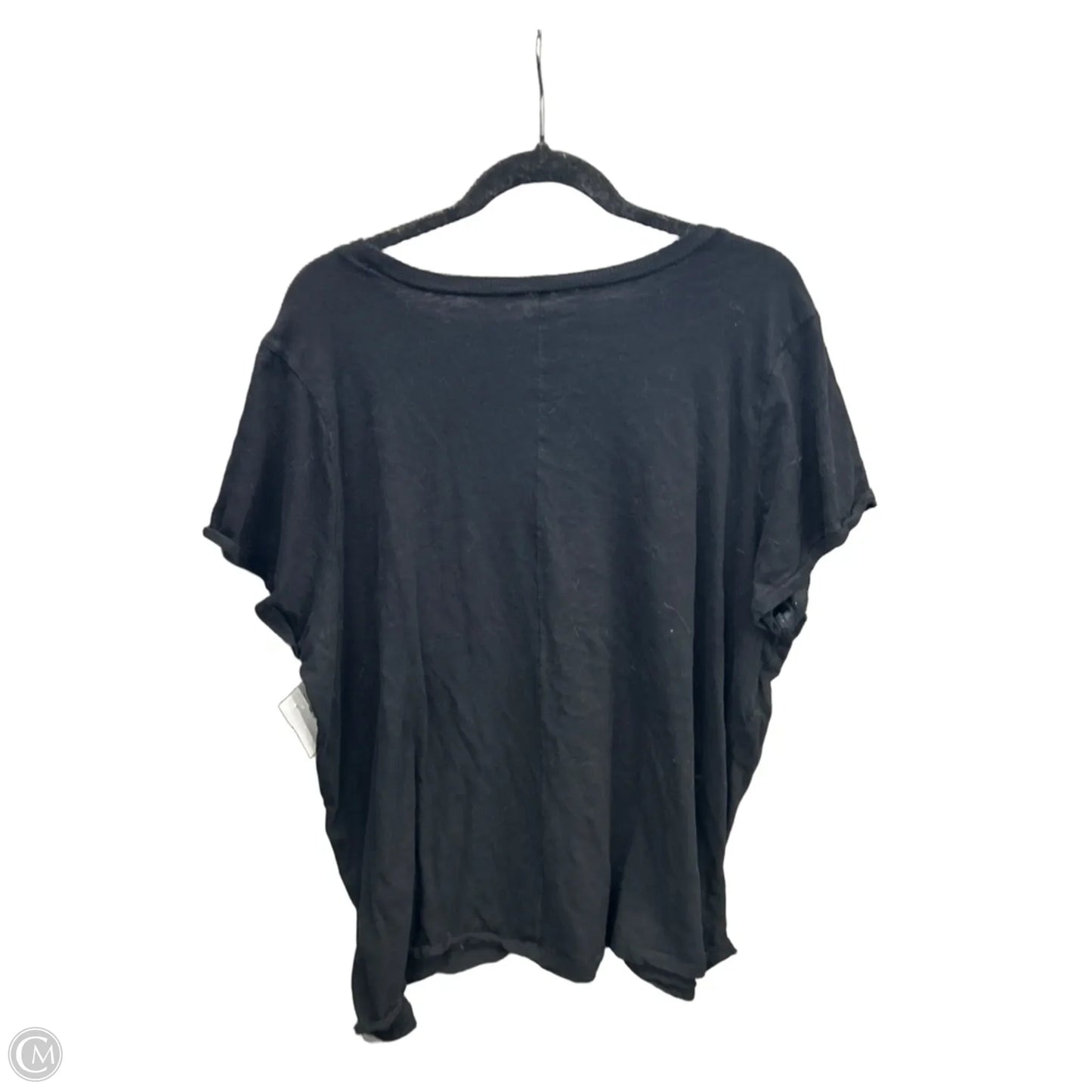 Top Short Sleeve By Torrid In Black, Size: 3x