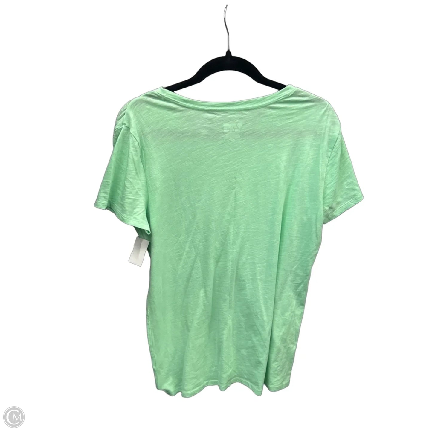 Top Short Sleeve By Pink In Green, Size: M