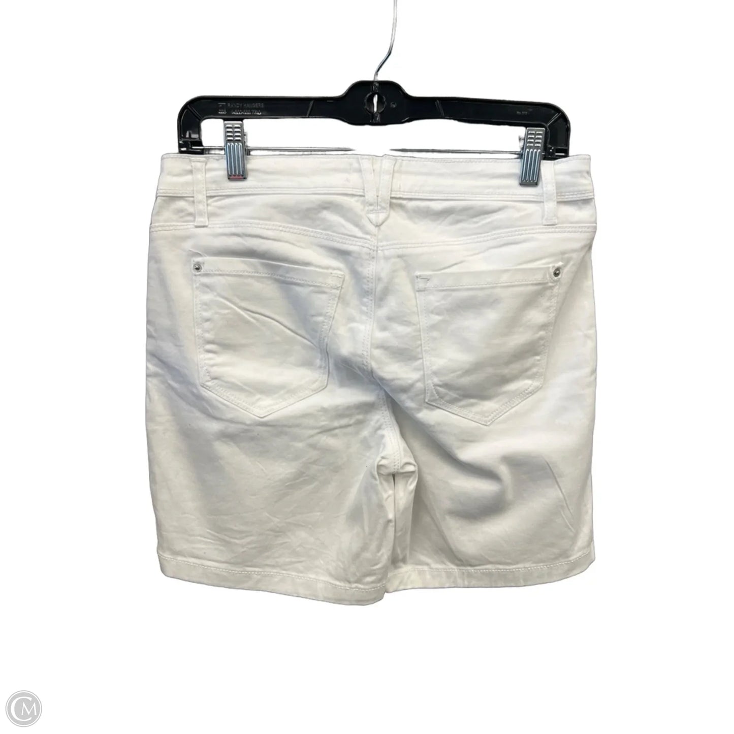Shorts By Curve Appeal In White, Size: 6