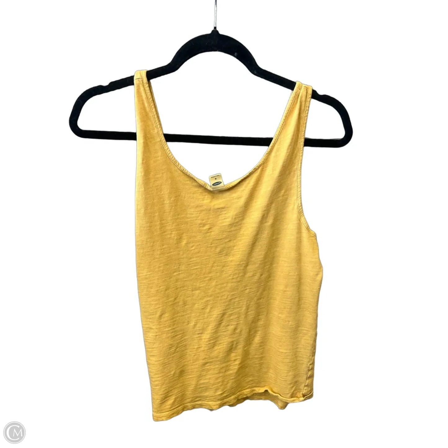 Top Sleeveless By Old Navy In Yellow, Size: M