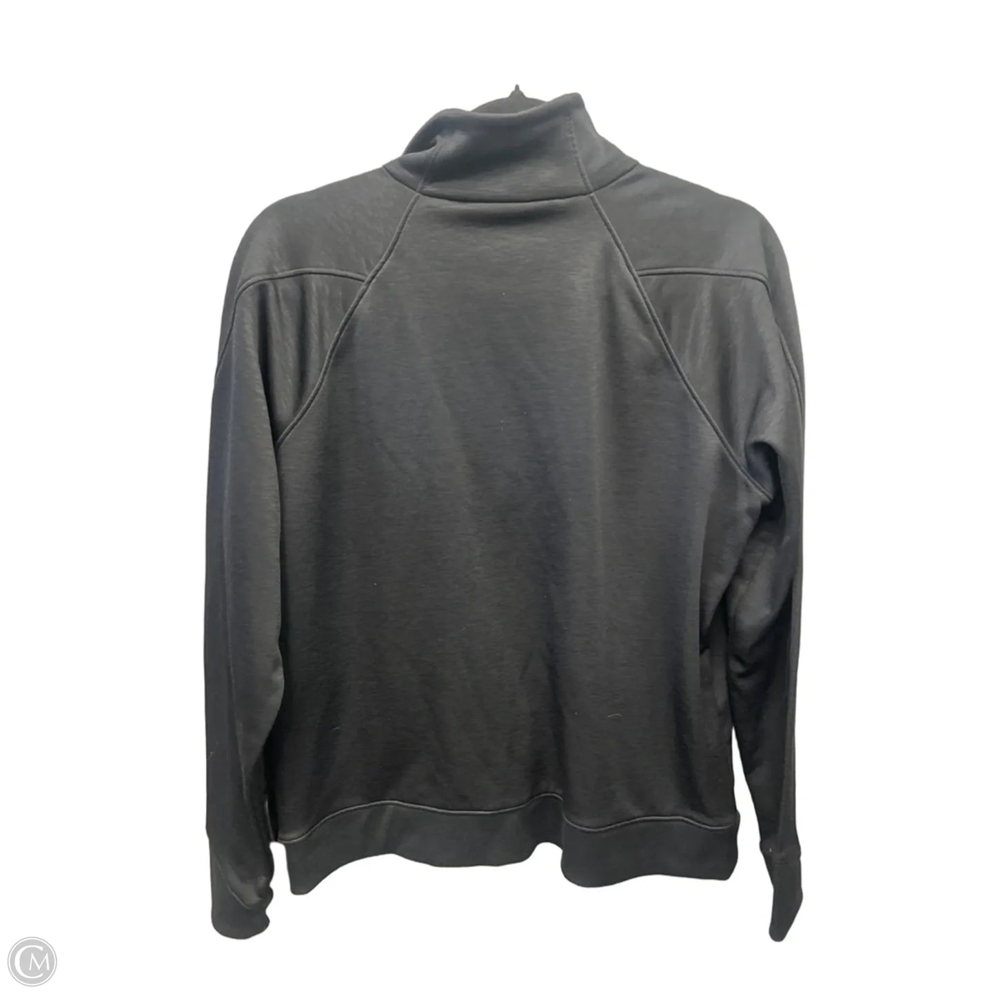 Athletic Sweatshirt Collar By Under Armour In Black, Size: L