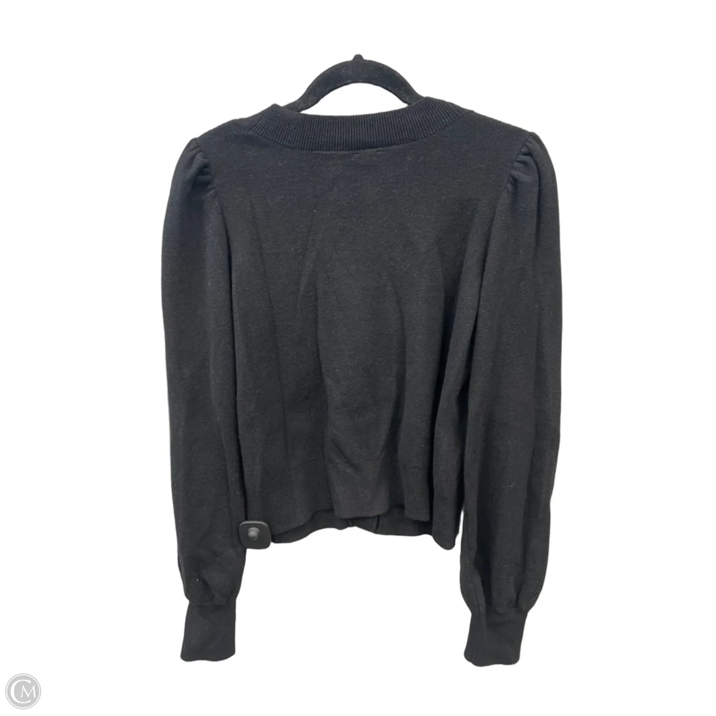 Sweater Cardigan By Express In Black, Size: M