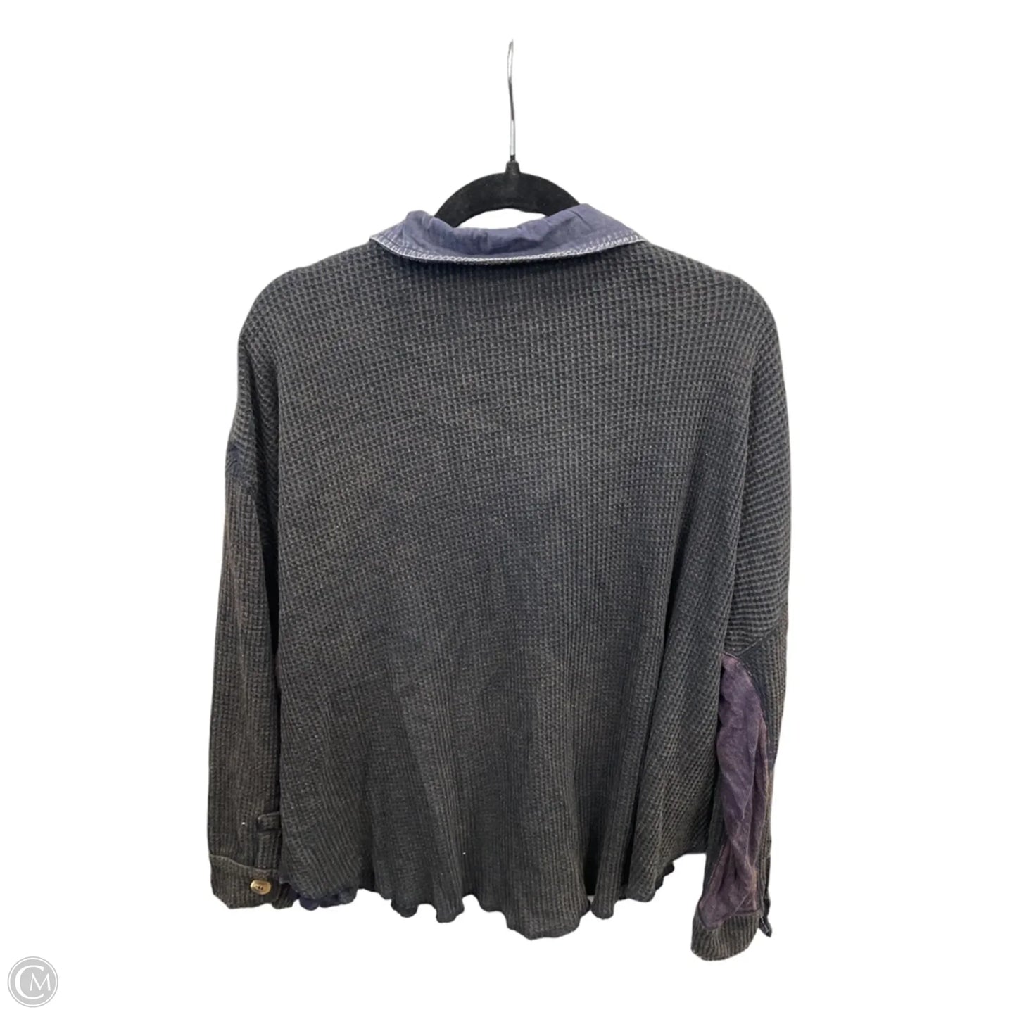 Top Long Sleeve By Bluivy In Black, Size: S