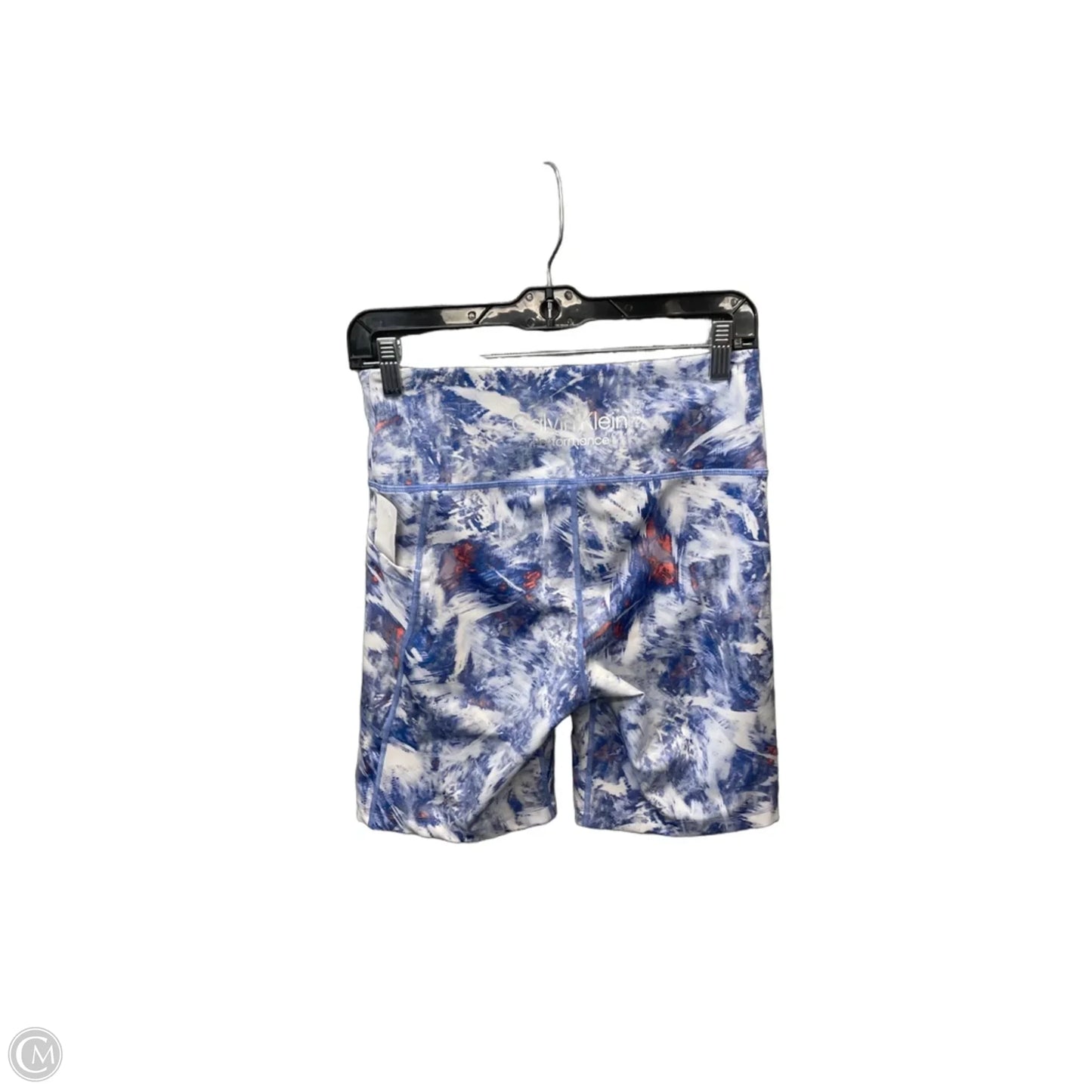 Athletic Shorts By Calvin Klein Performance In Blue, Size: M