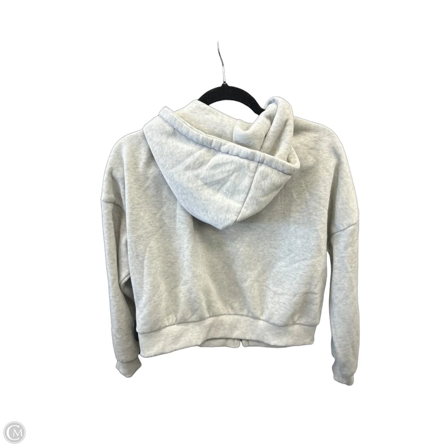 Sweatshirt Hoodie By Shein In Grey, Size: M