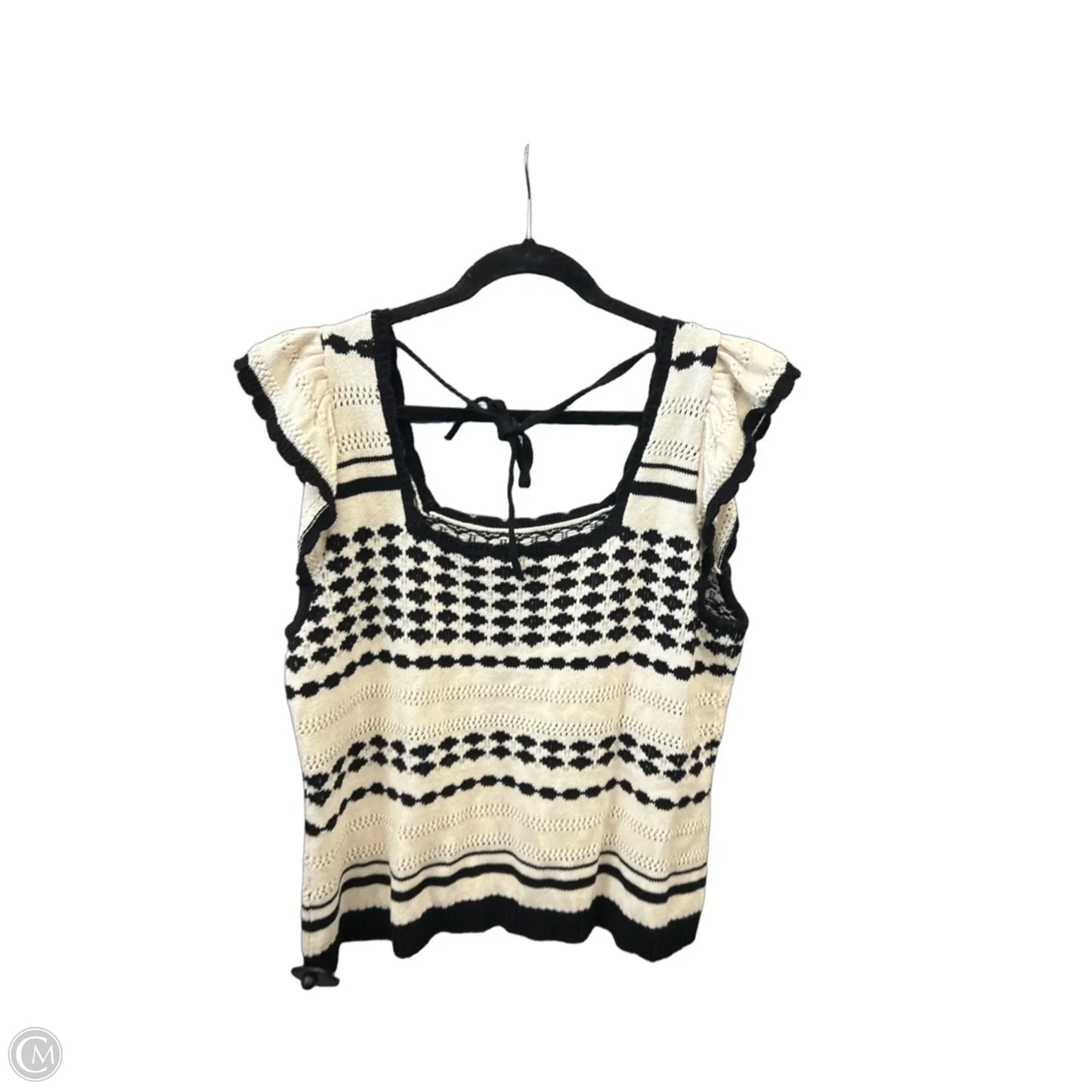 Sweater Short Sleeve By Lane Bryant In Cream, Size: Xl