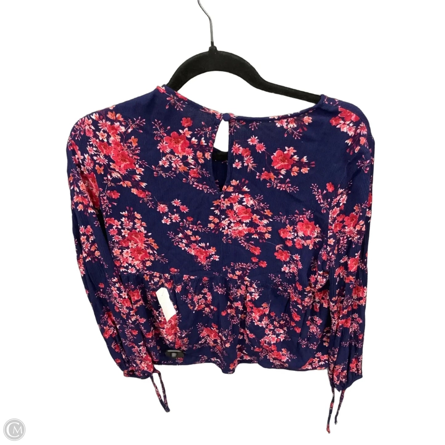 Top Long Sleeve By Roebuck In Purple, Size: M