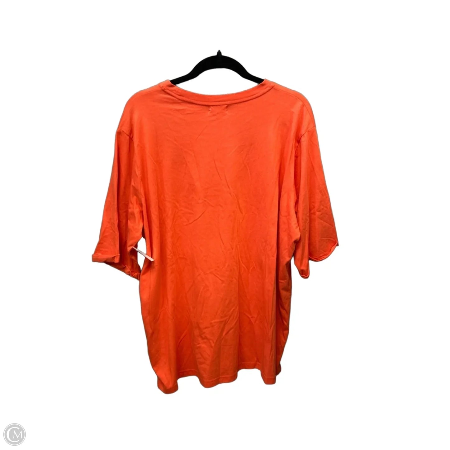 Top Short Sleeve By World Market In Orange, Size: Xl