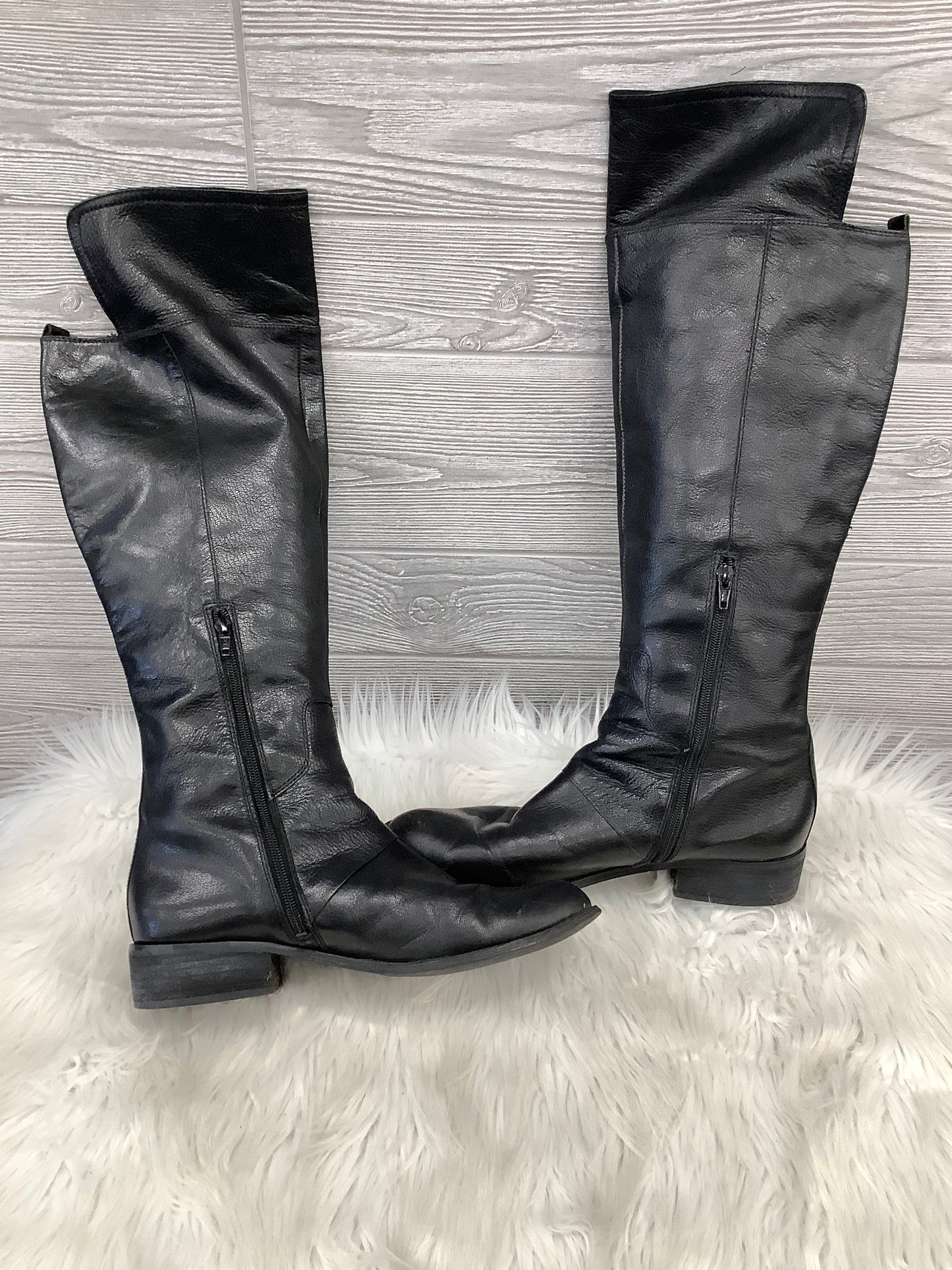 Boots Mid-calf Flats By Nine West Size: 11