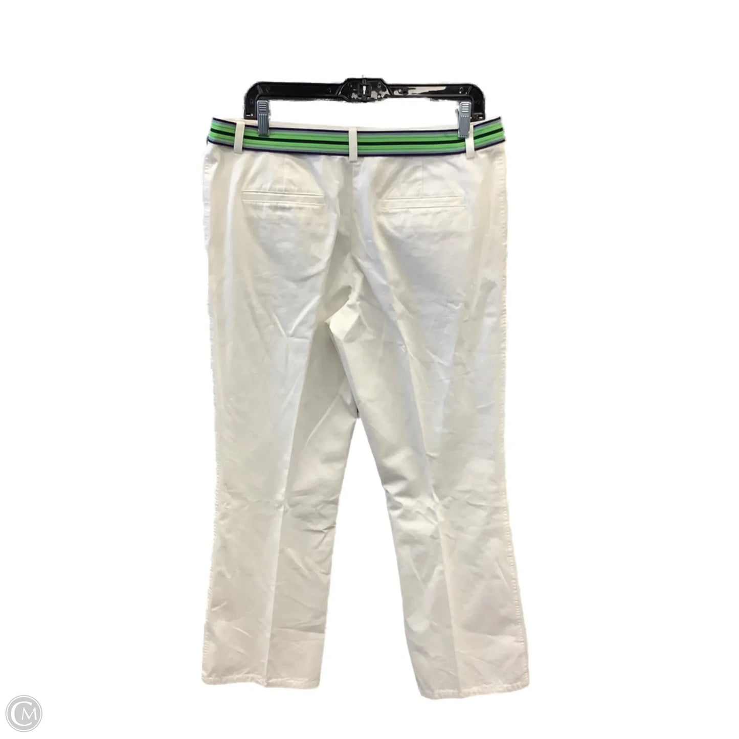 Pants Dress By Isaac Mizrahi Target In White, Size: 12