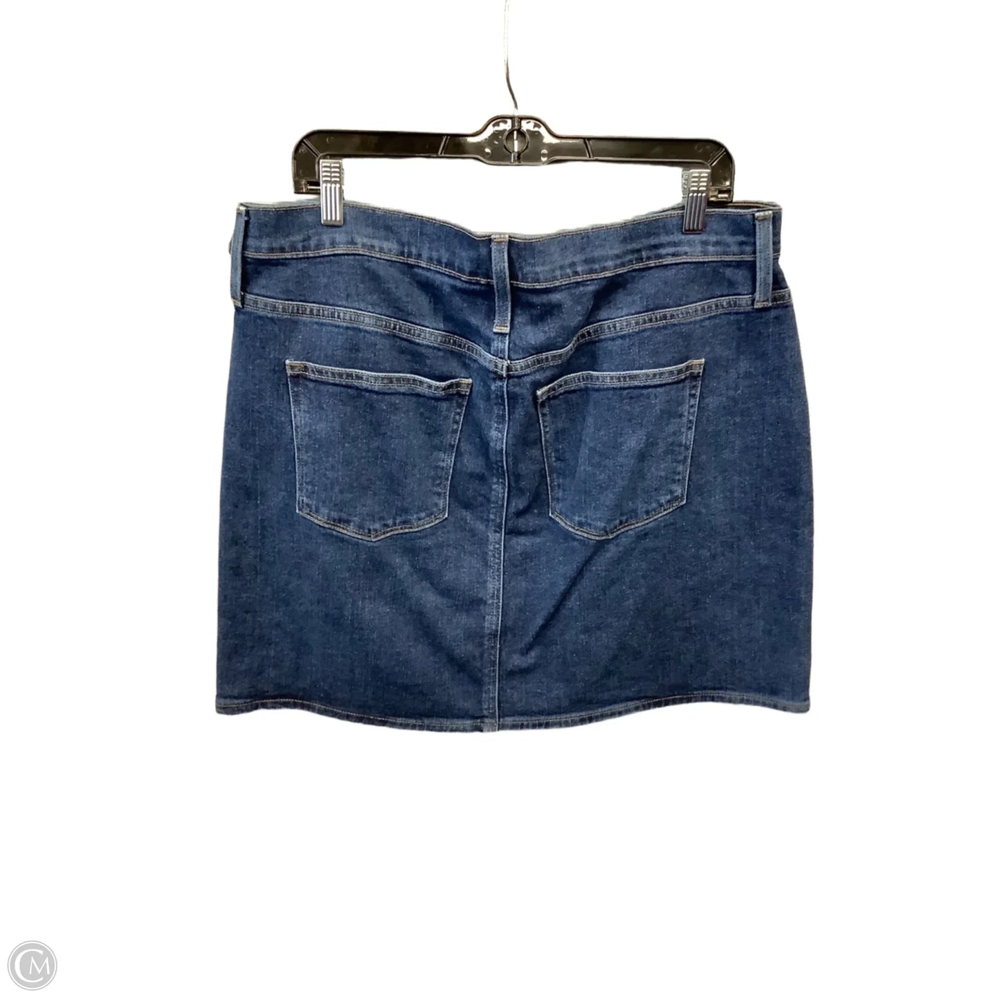 Skirt Mini & Short By J. Crew In Blue Denim, Size: 14