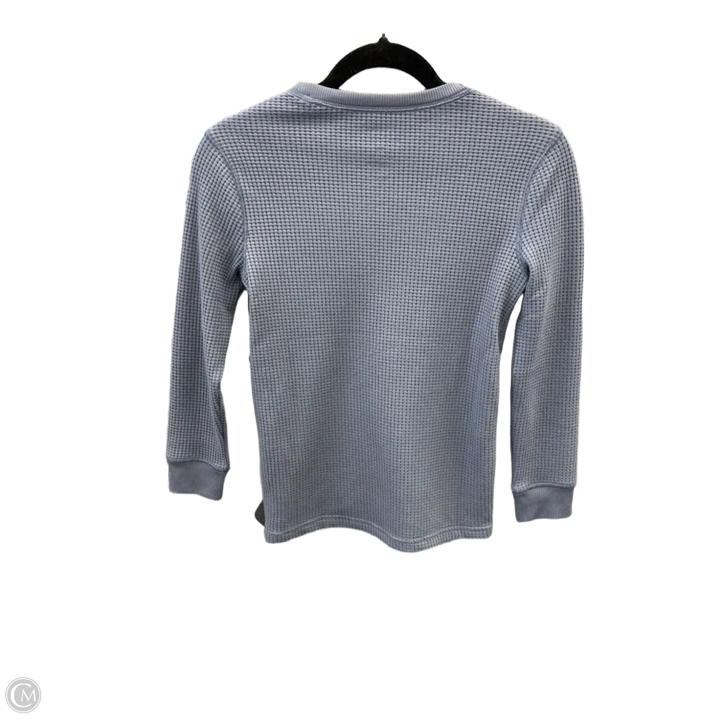 Top Long Sleeve By Sonoma In Blue, Size: S