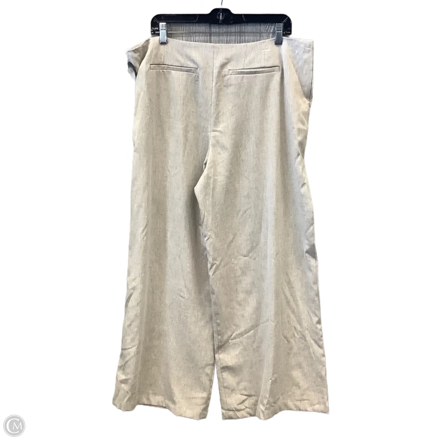 Pants Linen By Wild Fable In Beige, Size: 16
