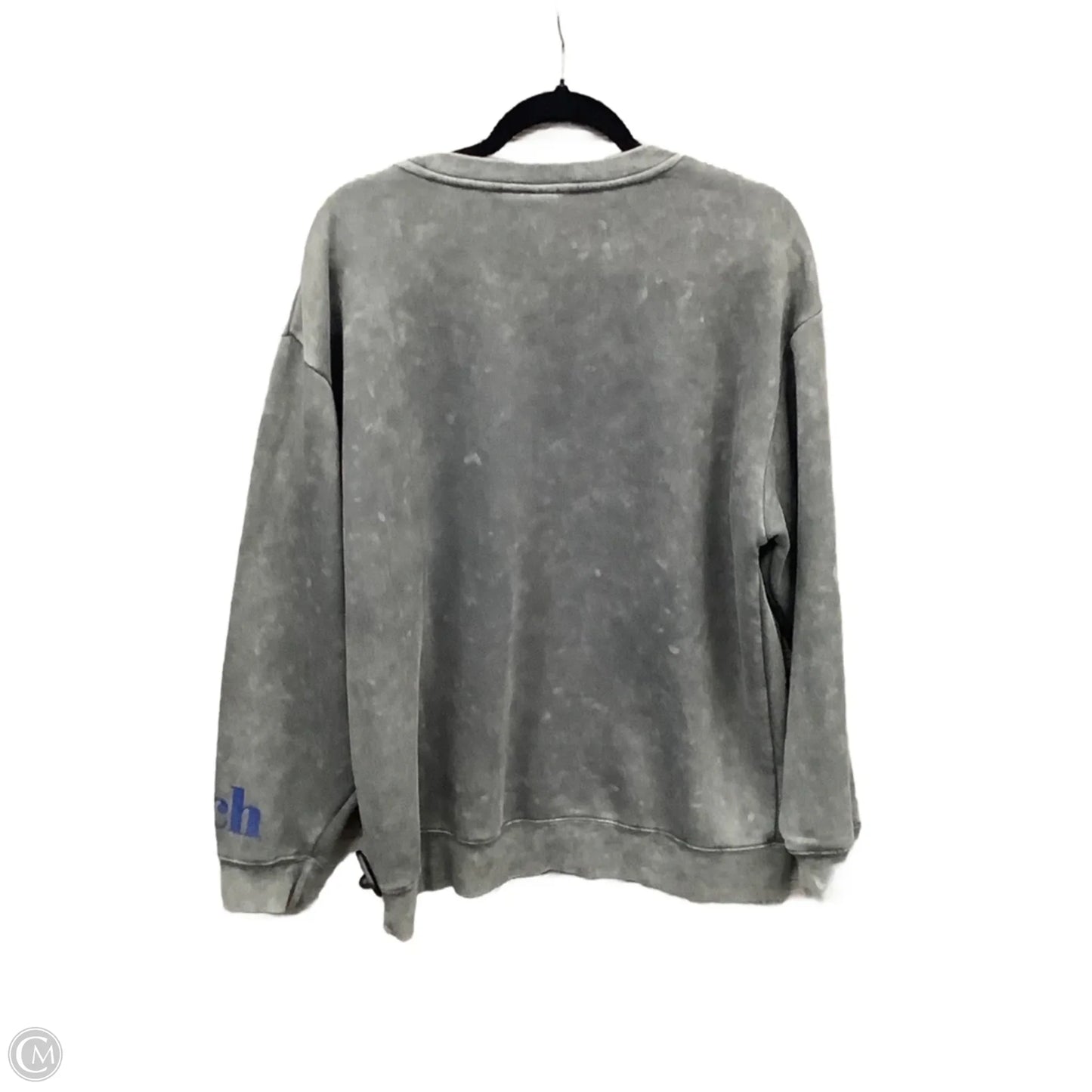 Sweatshirt Crewneck By Disney In Grey, Size: Xl