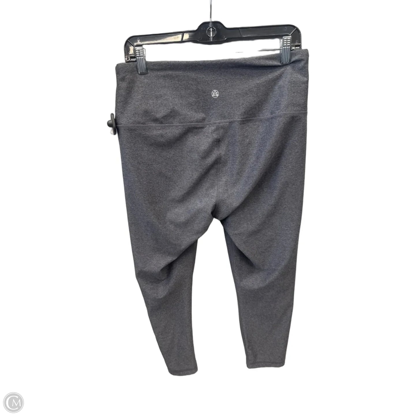 Athletic Leggings By Clothes Mentor In Grey, Size: Xl