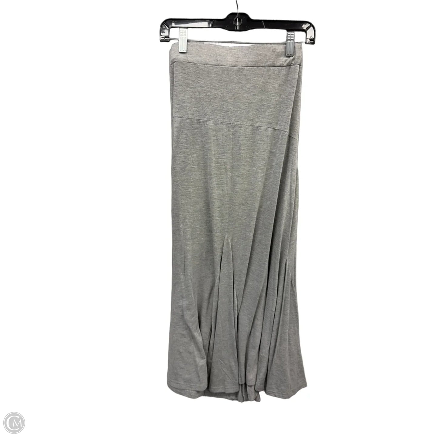 Skirt Maxi By Poof In Grey, Size: 4