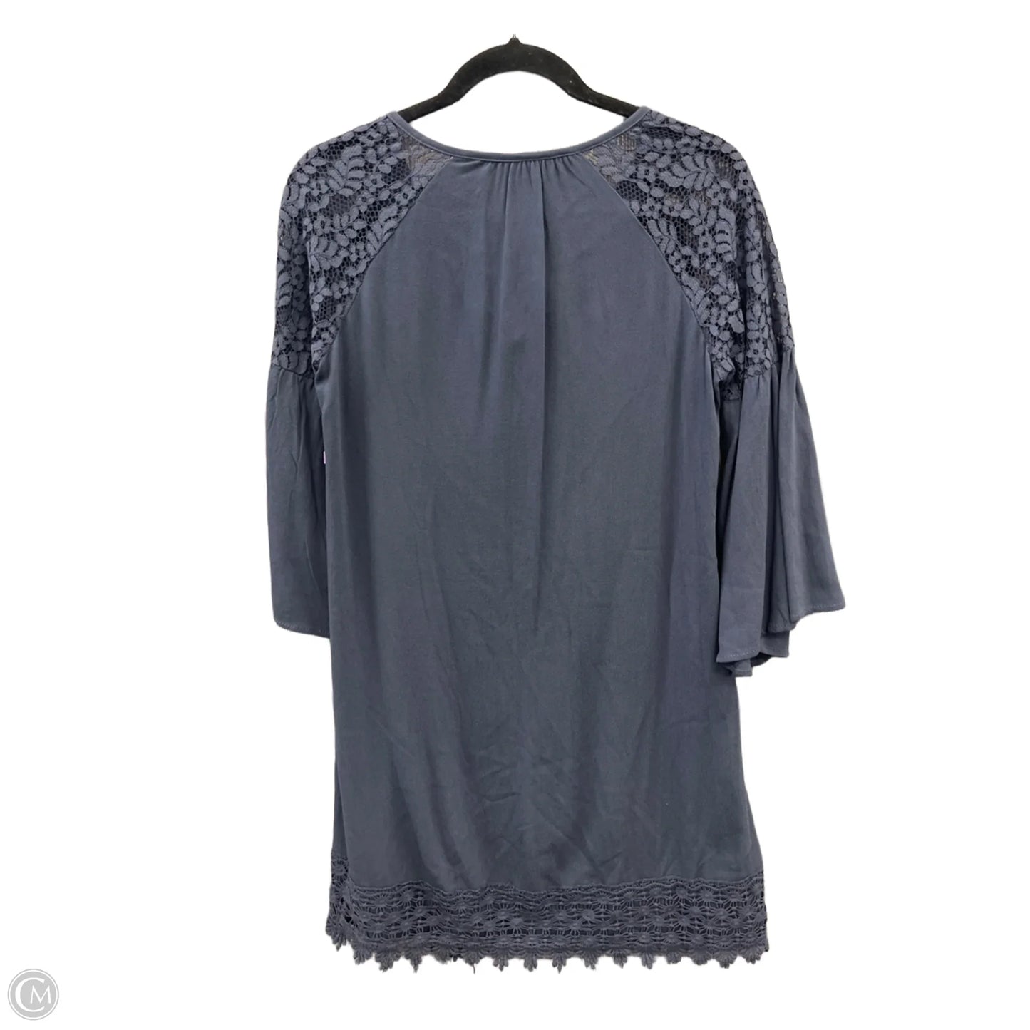 Dress Casual Midi By Knox Rose In Blue, Size: Xs