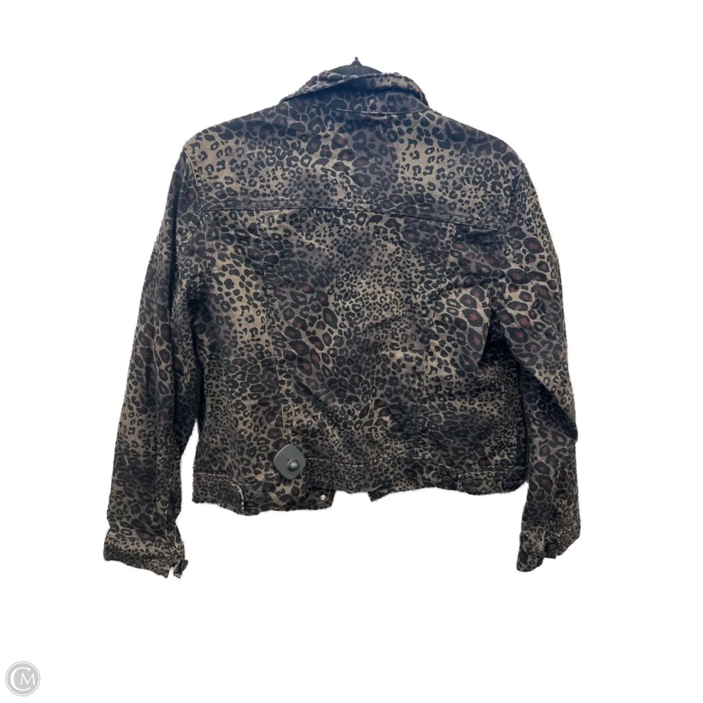 Jacket Other By Nine West In Animal Print, Size: L