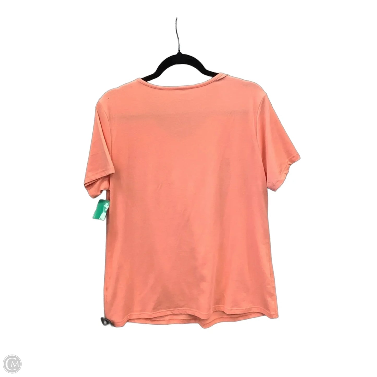 Top Short Sleeve By Clothes Mentor In Orange, Size: L