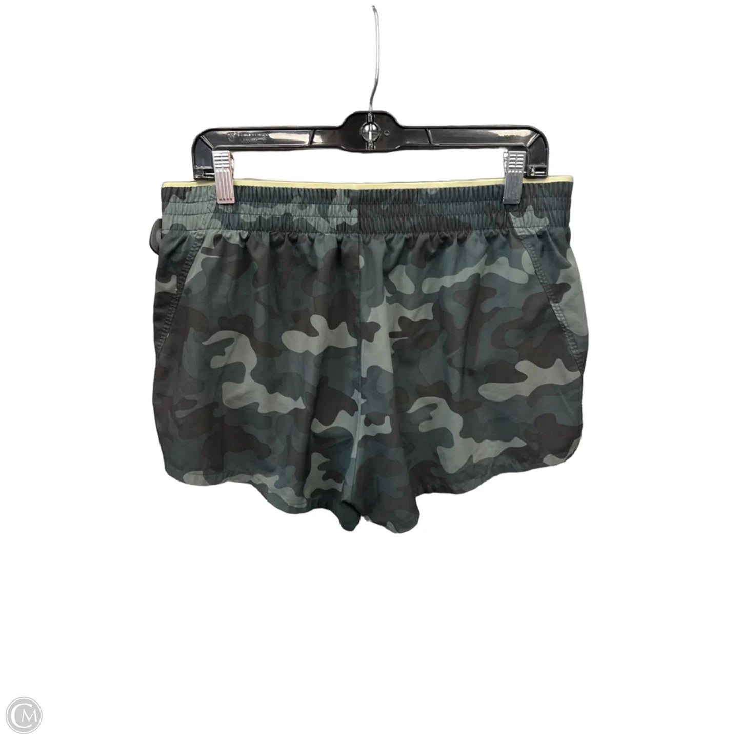Athletic Shorts By Gapfit In Camouflage Print, Size: L