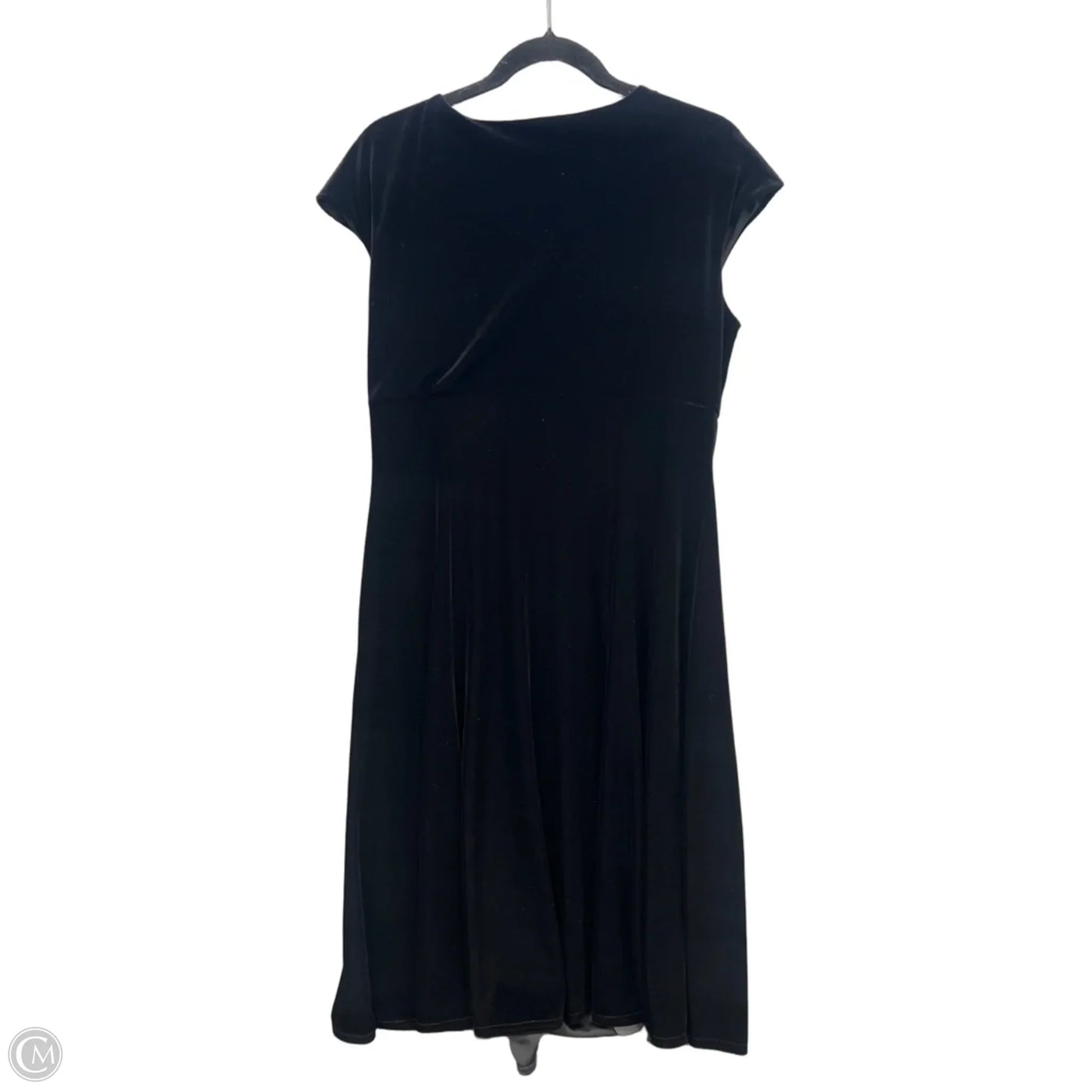 Dress Casual Midi By Jones Wear In Black, Size: Xl