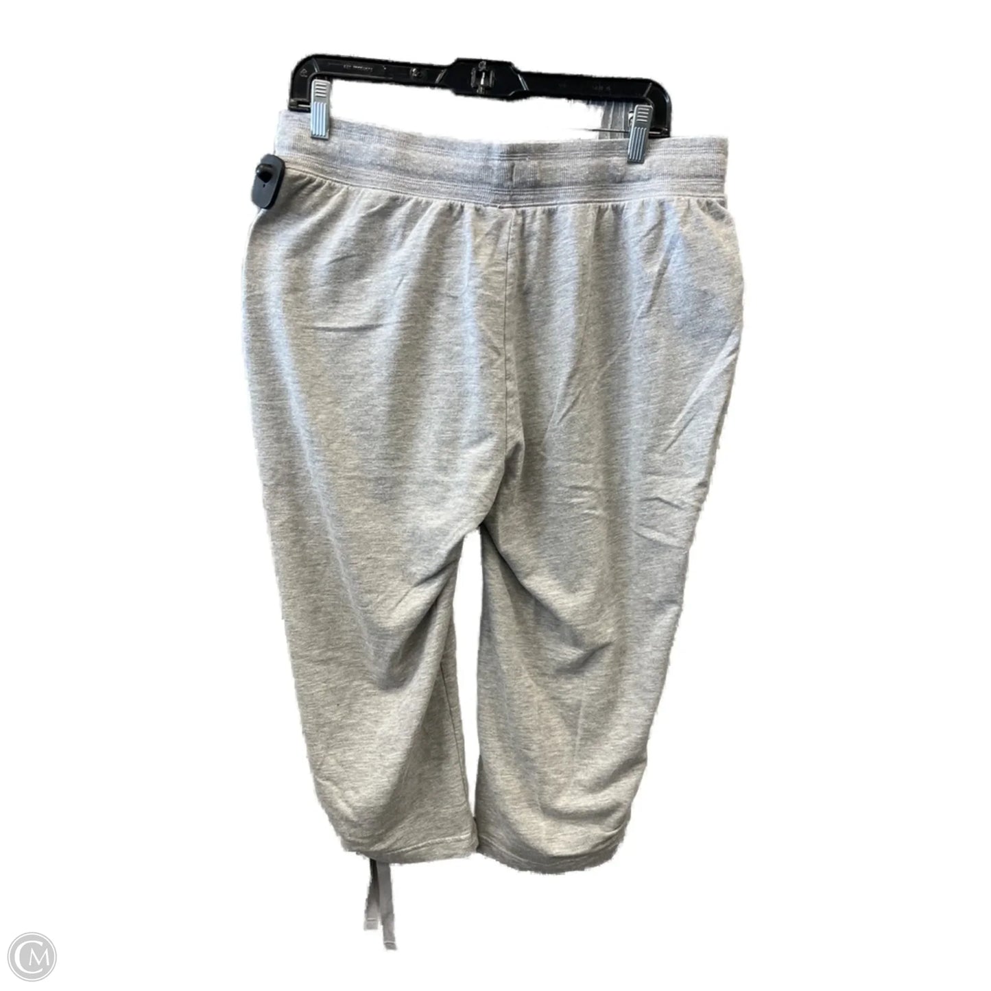 Capris By Bobbie Brooks In Grey, Size: 18