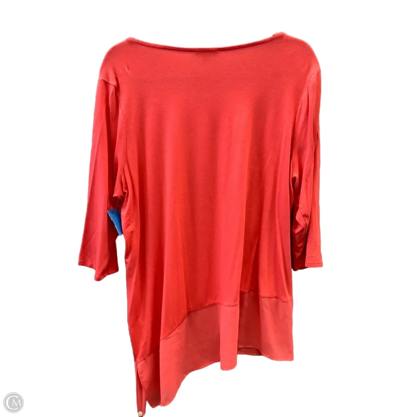 Top Long Sleeve By Vince Camuto In Orange, Size: 1x