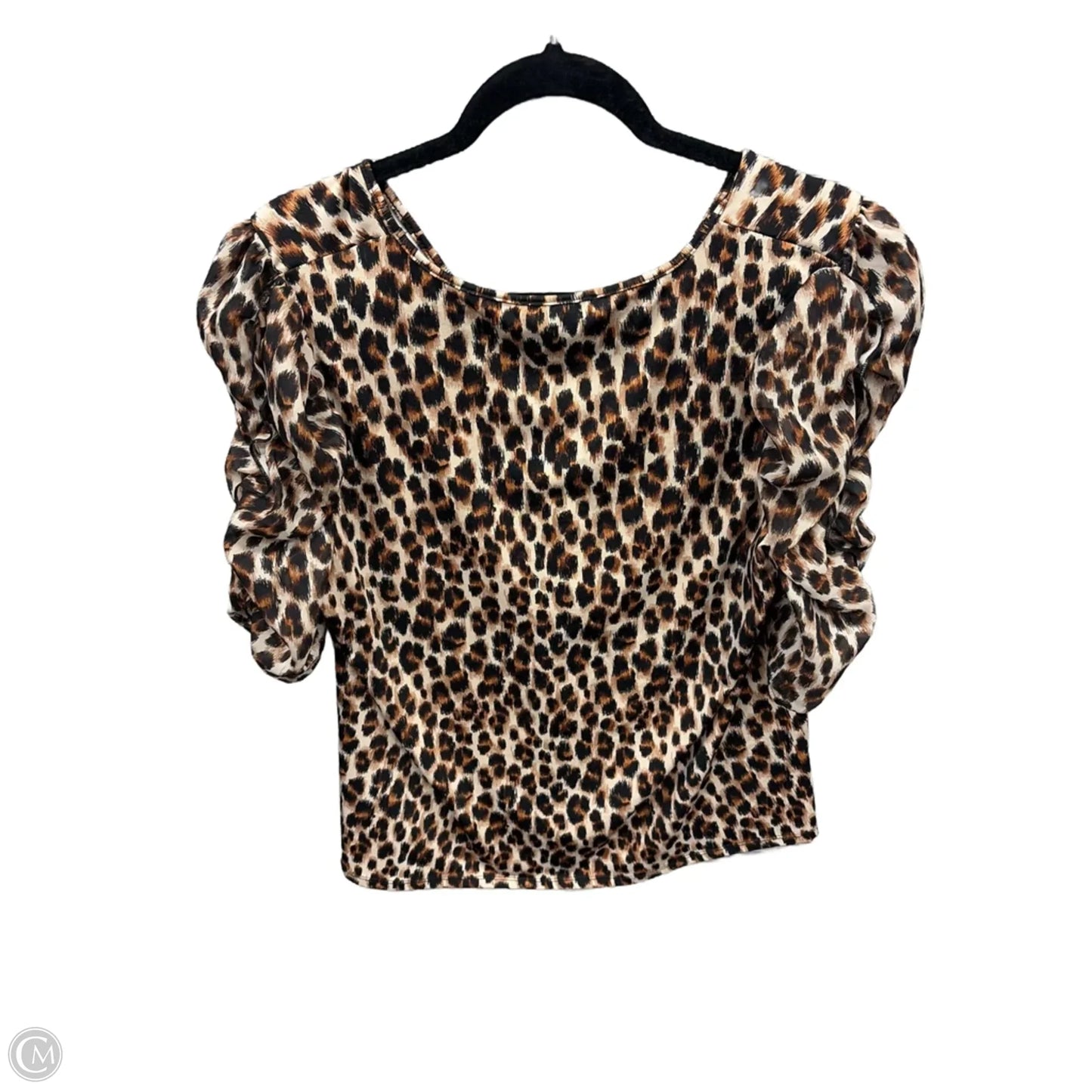 Top Sleeveless By Perseption Concept In Animal Print, Size: Xl