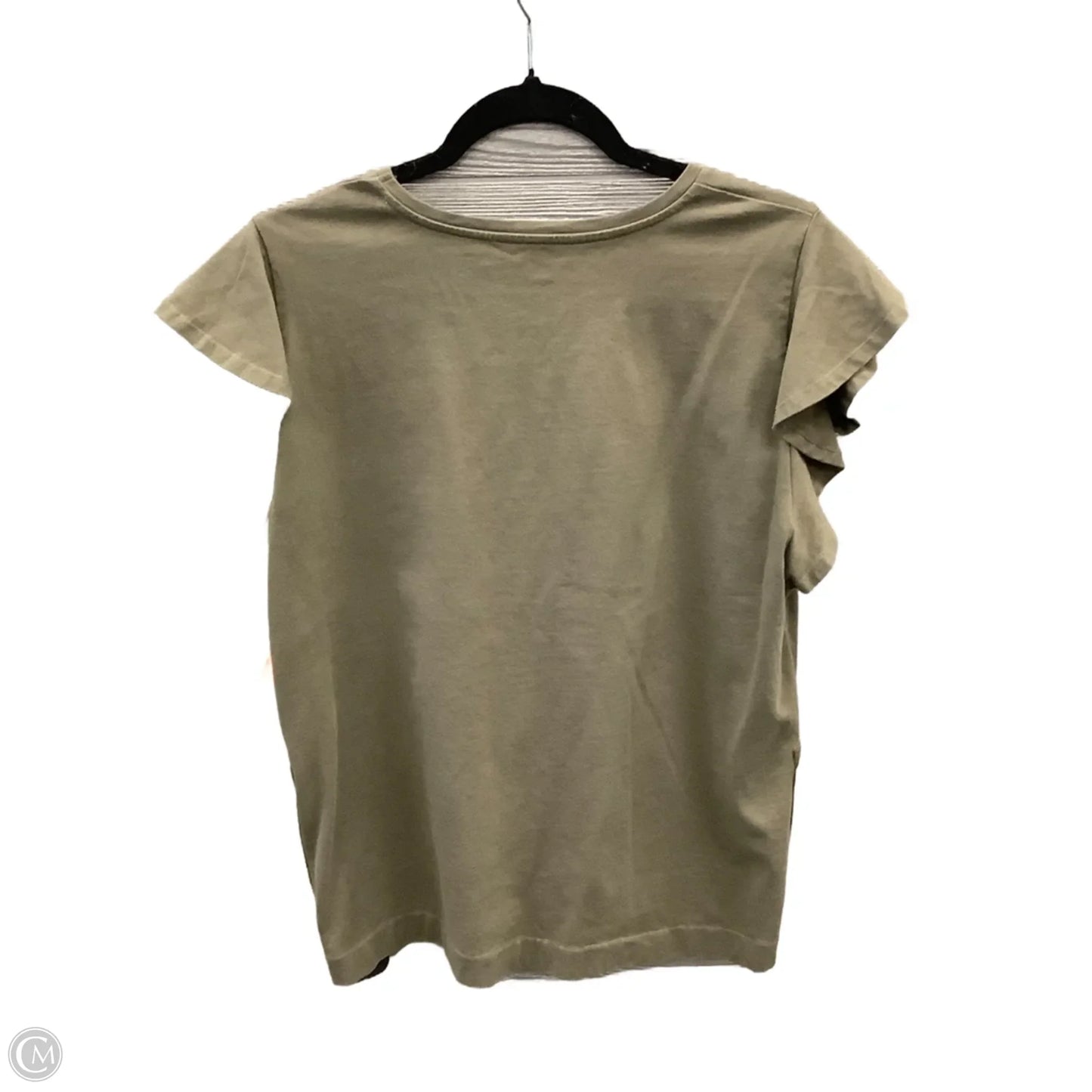 Top Short Sleeve By Lauren By Ralph Lauren In Green, Size: Xl