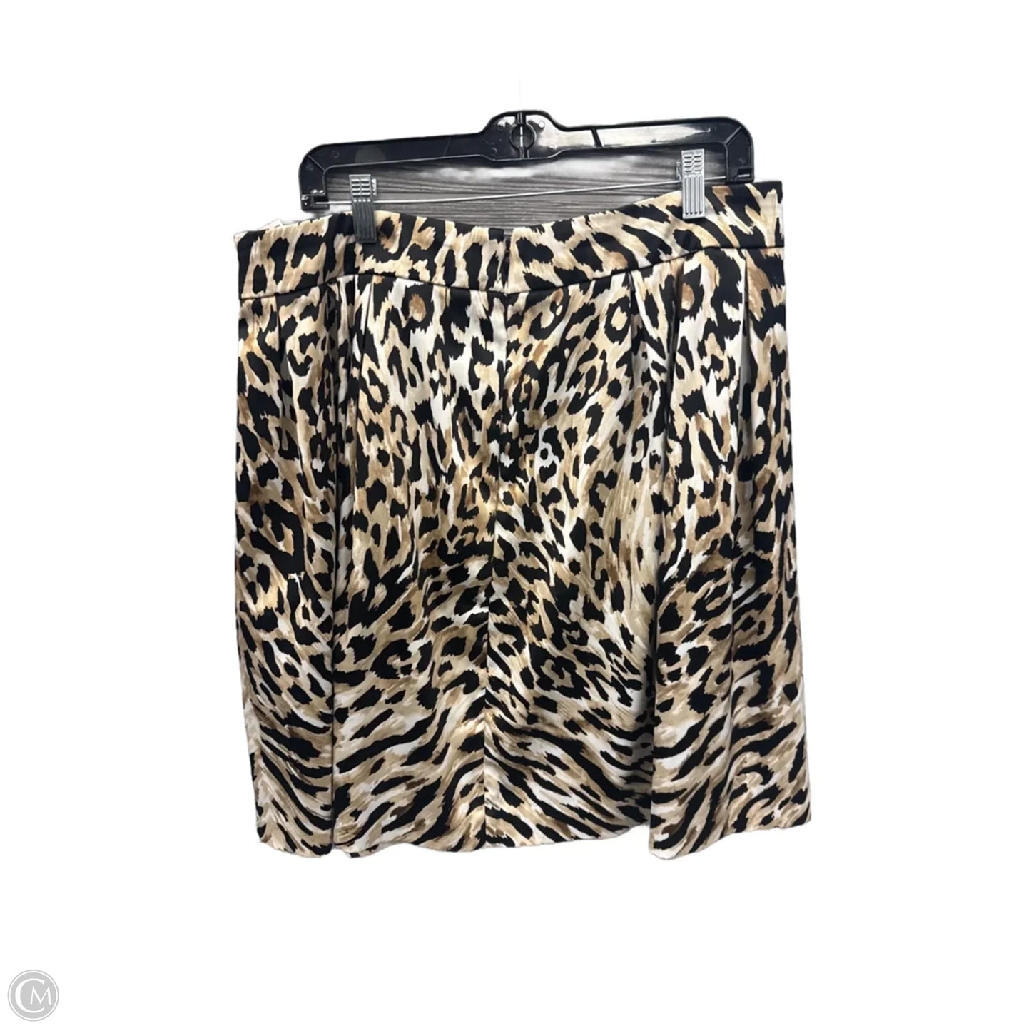 Skirt Midi By White House Black Market In Animal Print, Size: 14