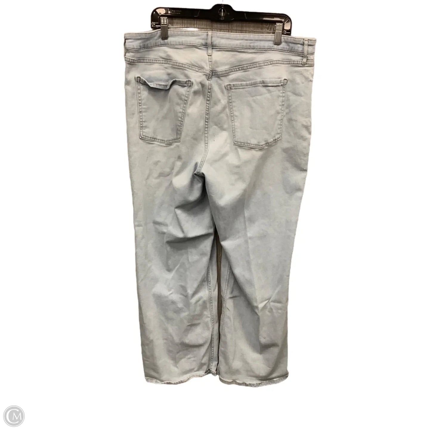 Jeans Wide Leg By Old Navy In Blue Denim, Size: 18