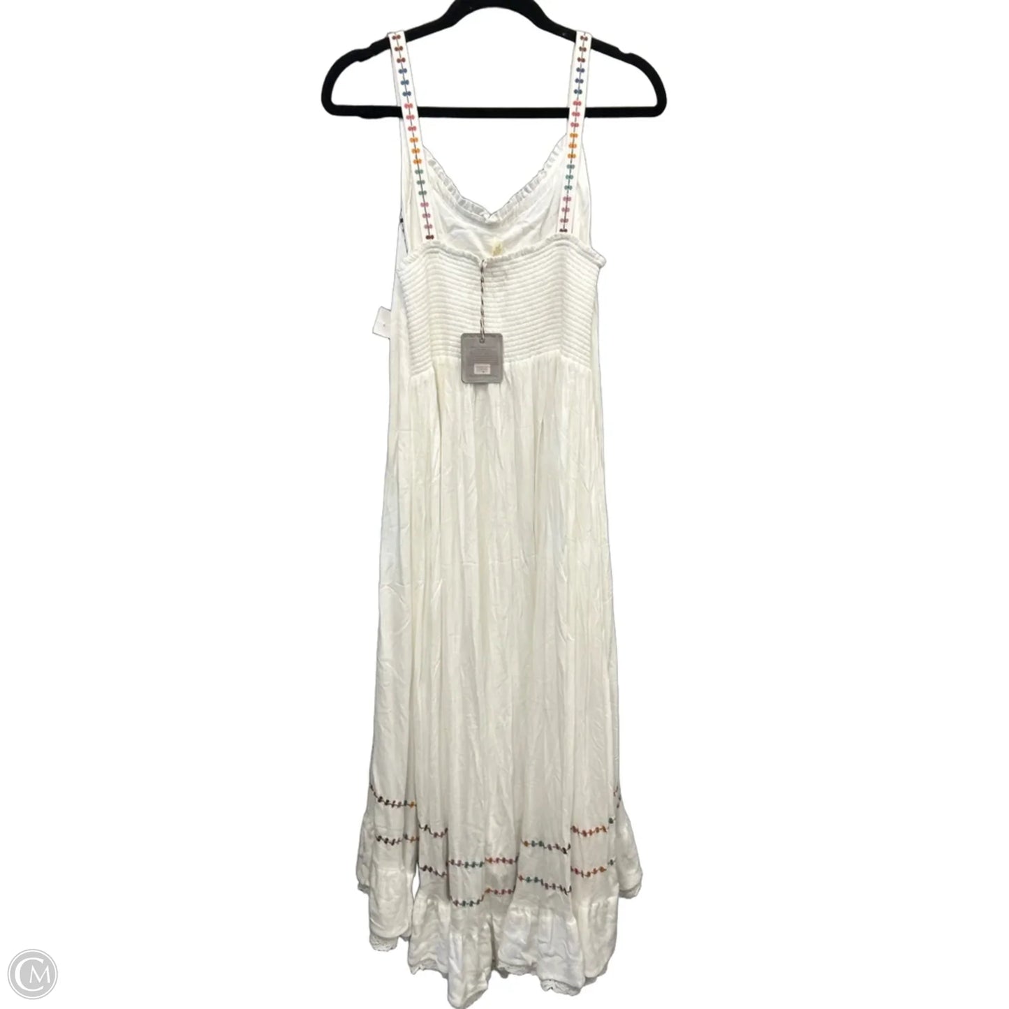 Dress Casual Maxi By Matilda Jane In White, Size: L