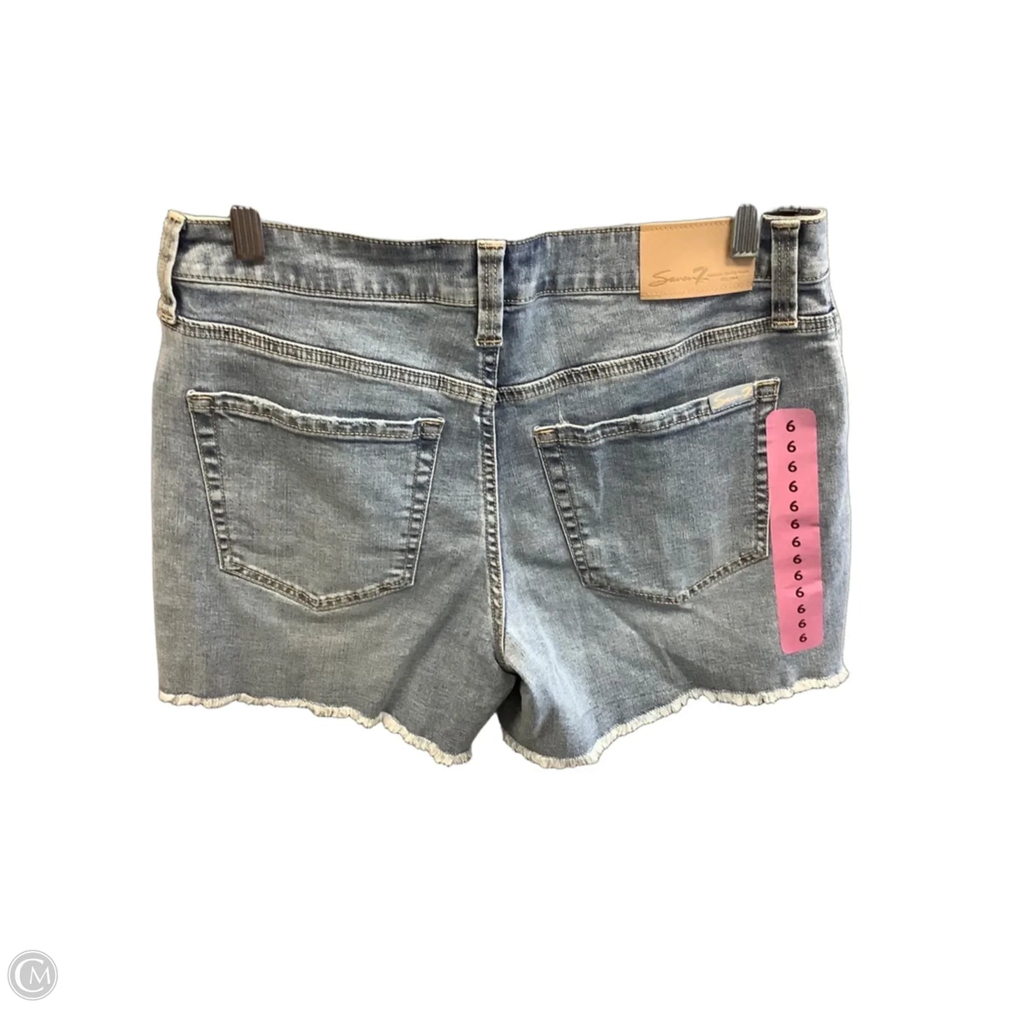 Shorts By Seven 7 In Blue Denim, Size: 6