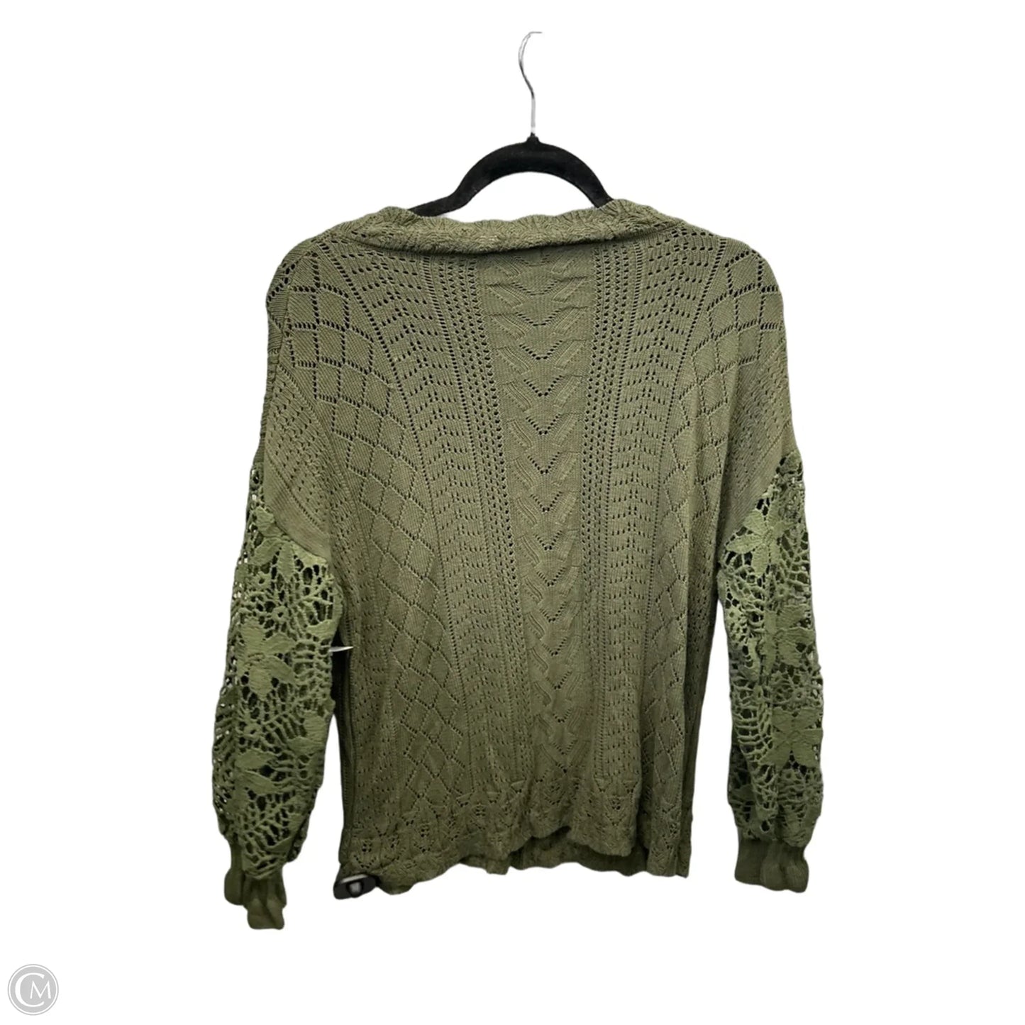 Top Long Sleeve By Clothes Mentor In Green, Size: L