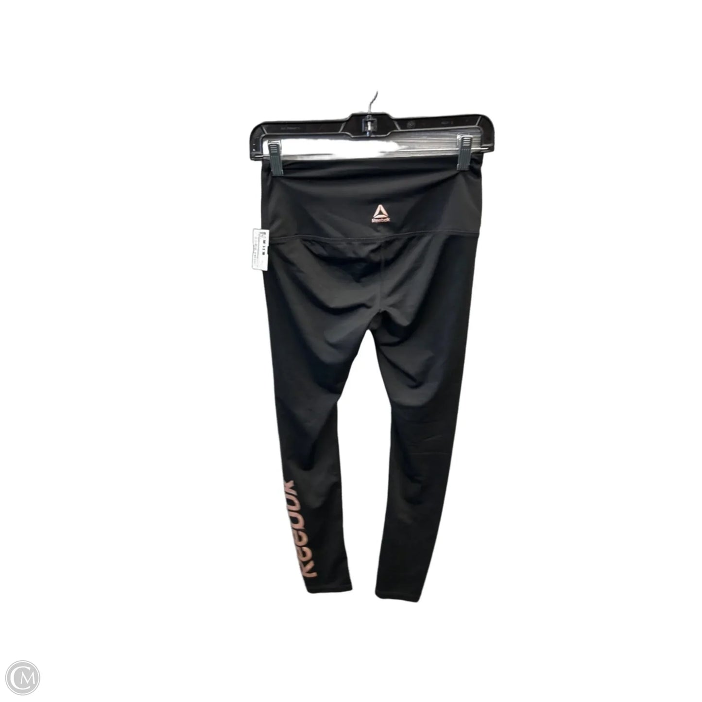 Athletic Leggings By Reebok In Black, Size: Xs
