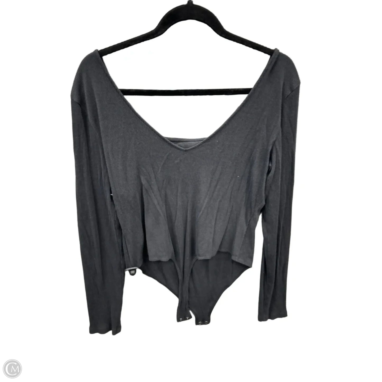 Bodysuit By American Eagle In Grey, Size: L