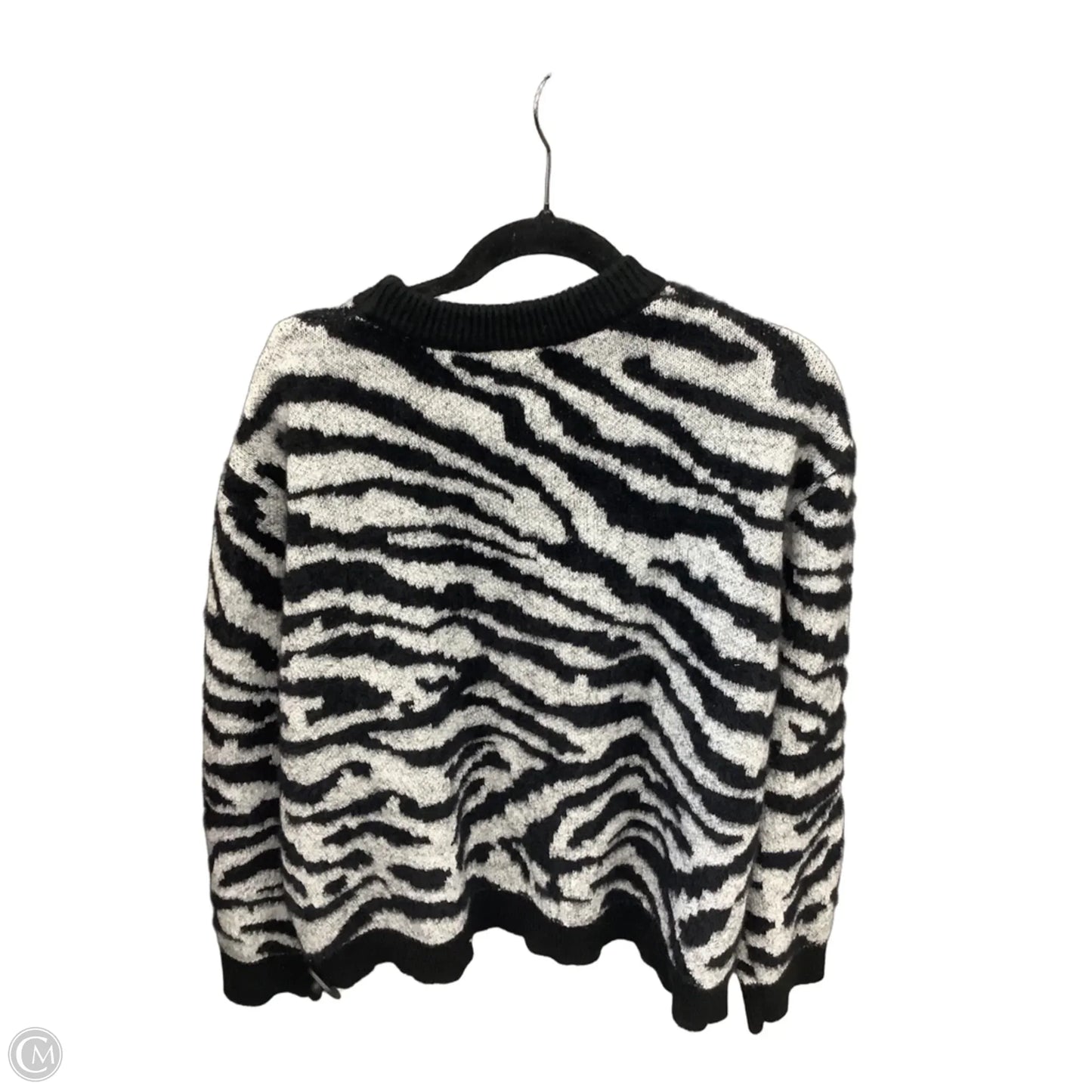 Sweater By Grace + Karma In Zebra Print, Size: Xl