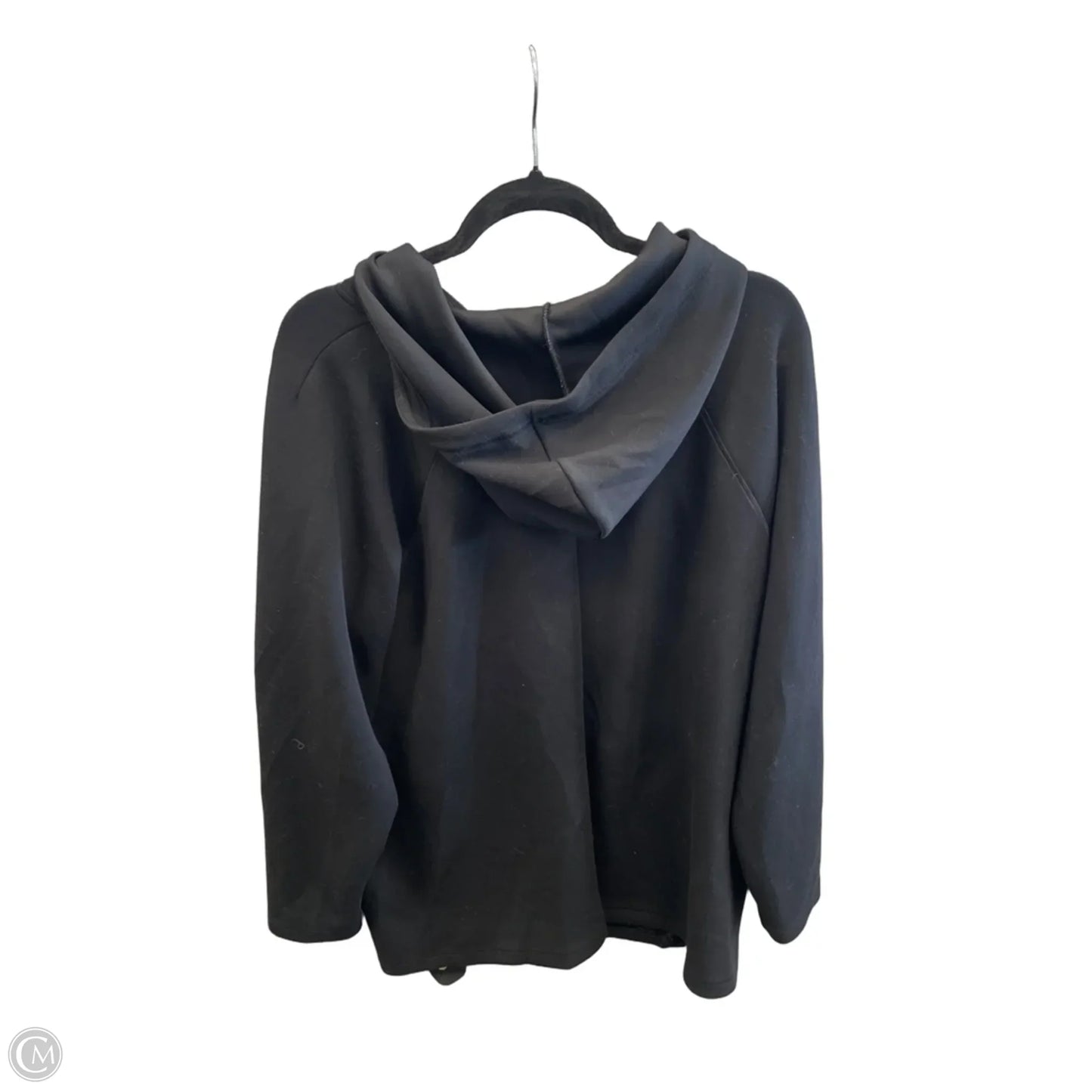 Sweatshirt Hoodie By Lane Bryant In Black, Size: 3x