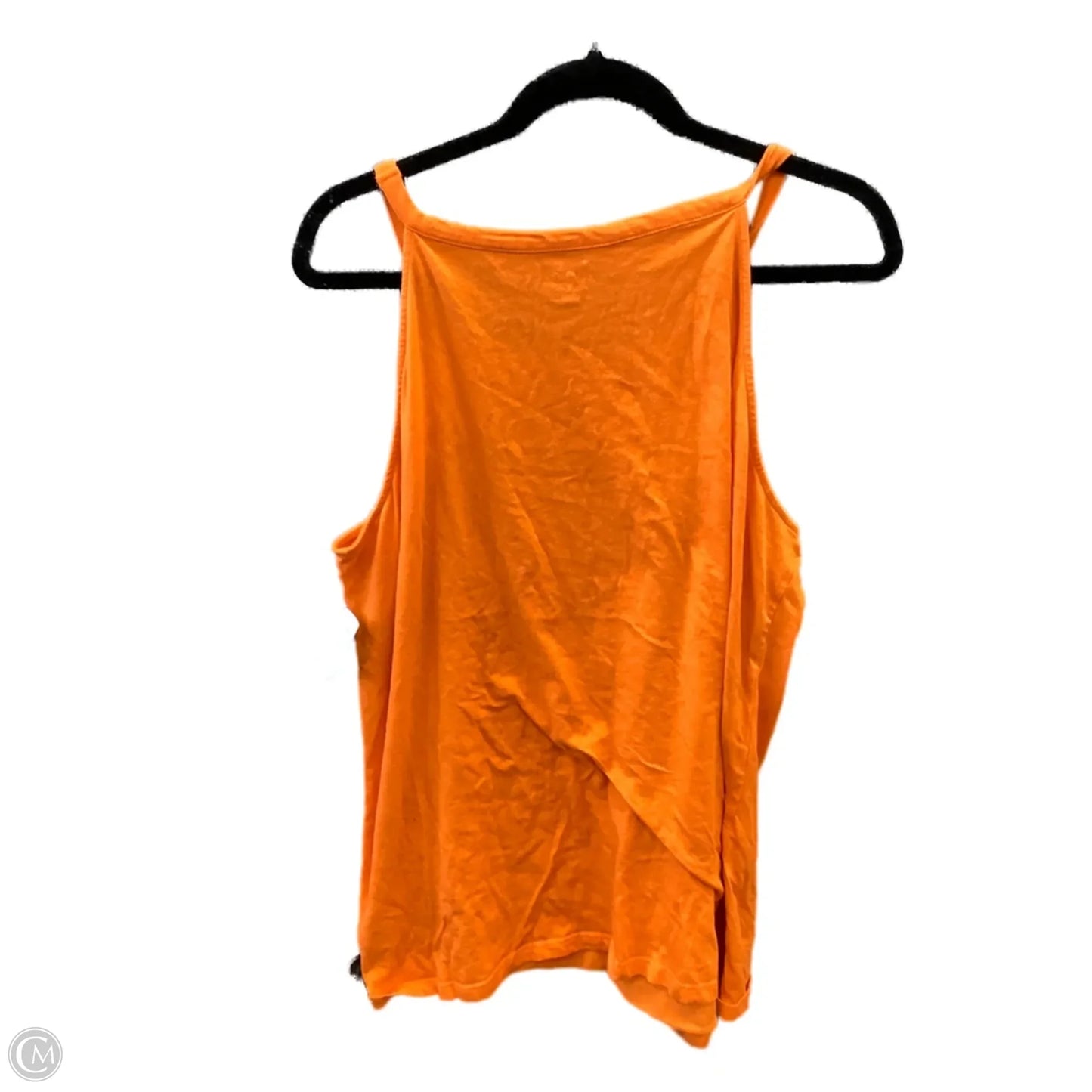 Top Sleeveless Basic By Clothes Mentor In Orange, Size: 3x