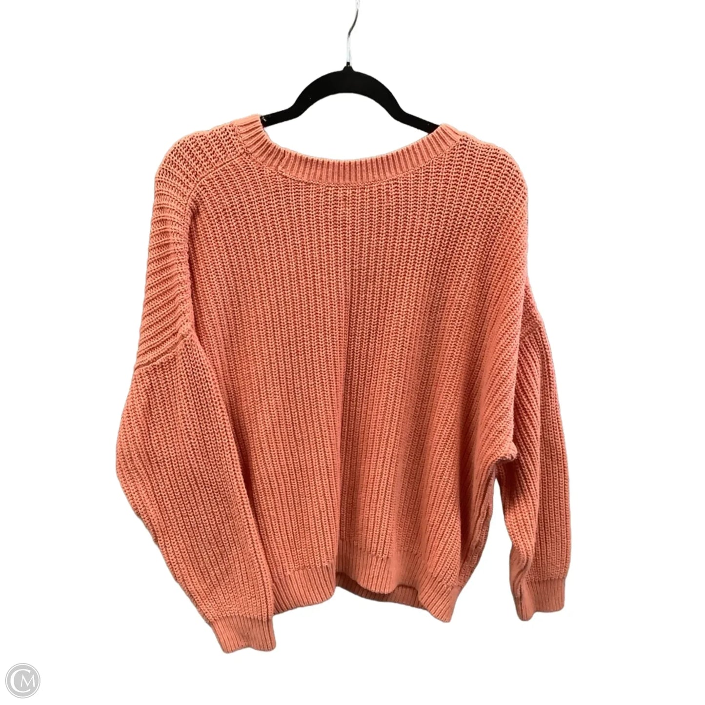 Sweater By Sonoma In Orange, Size: 1x