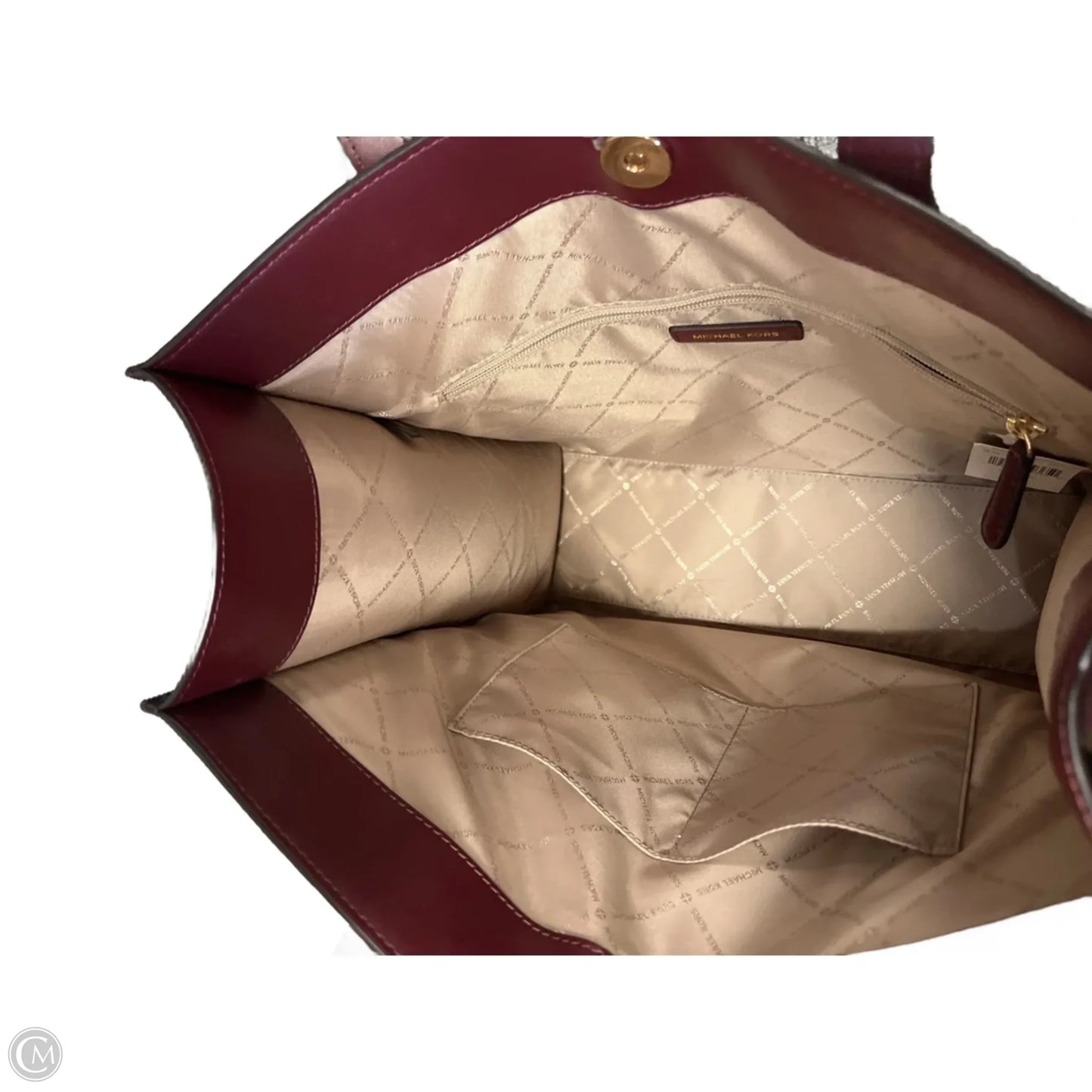 Tote Designer By Michael Kors, Size: Large