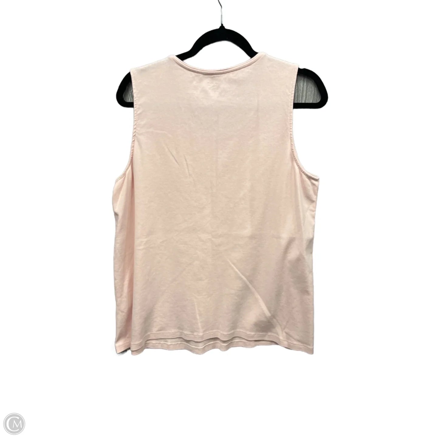 Top Sleeveless Basic By Cj Banks In Pink, Size: 1x