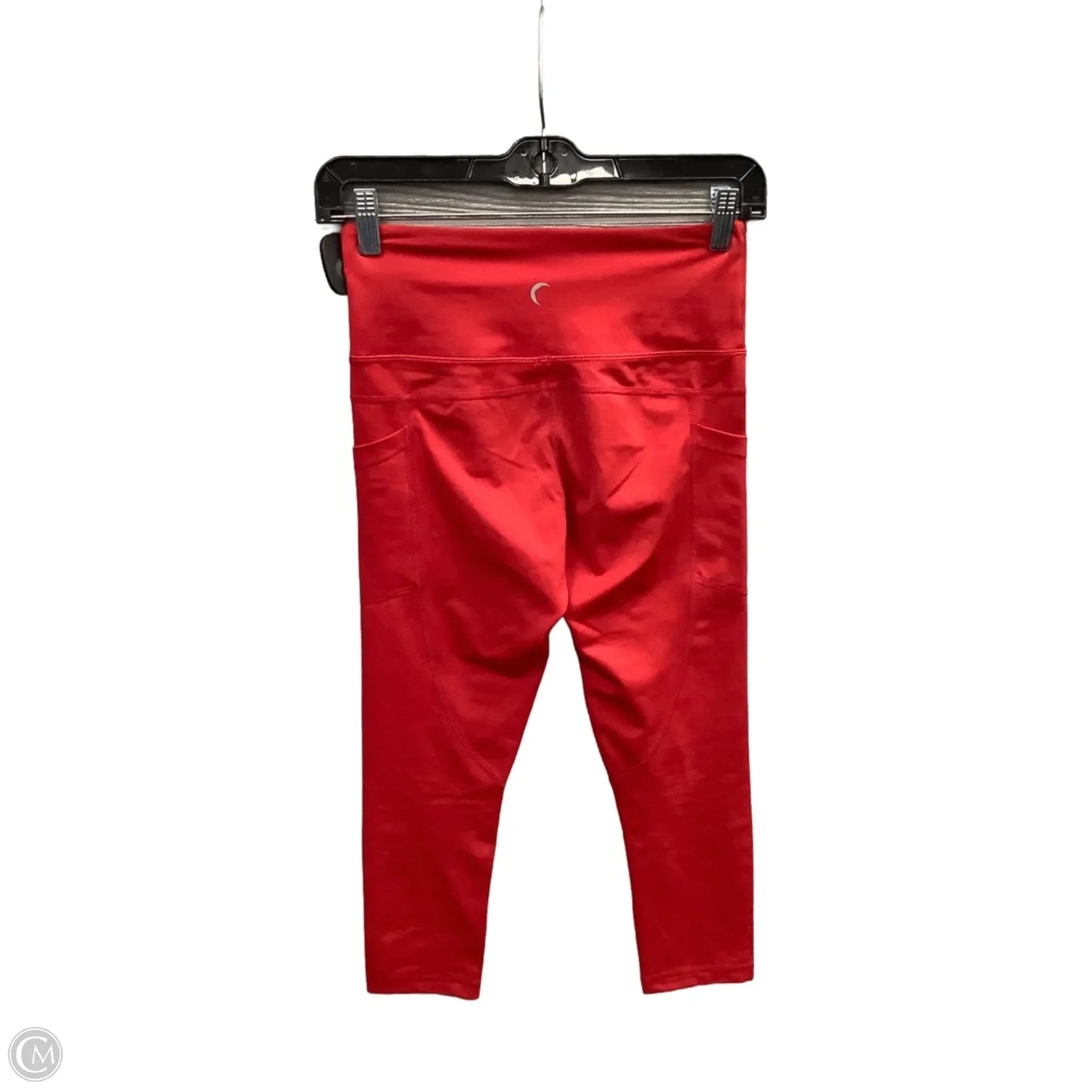 Athletic Leggings Capris By Zyia In Red, Size: Xs