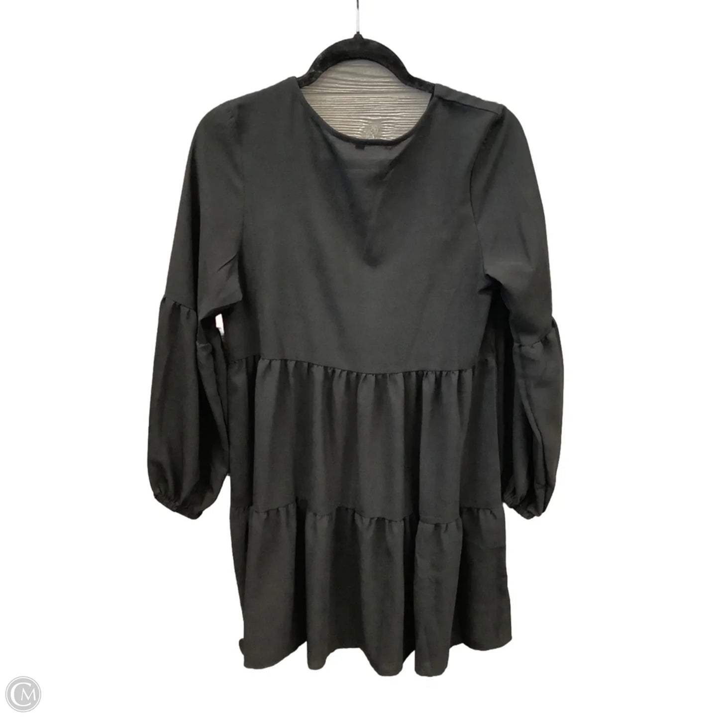 Dress Casual Midi By Clothes Mentor In Black, Size: S